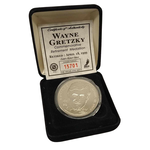 Hockey Wayne Gretzky Retirement Medallion w/COA