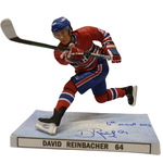 Figurine Hockey Custom 7" Autographiée - David Reinbacher - Modèle D