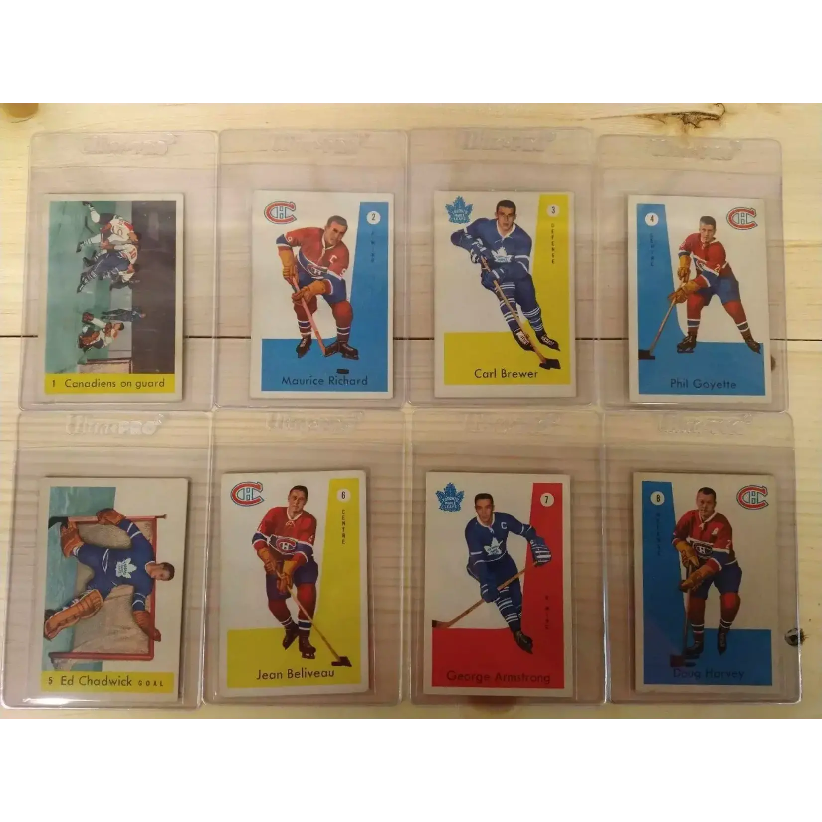 Hockey Hockey - Complete Set - 1959-60 Parkhurst (1-50)