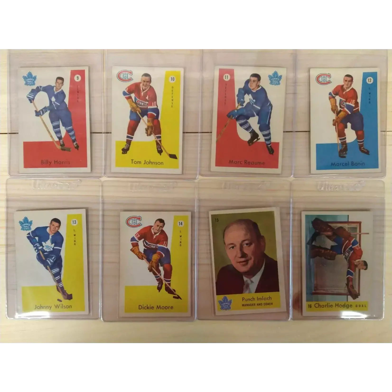 Hockey Hockey - Complete Set - 1959-60 Parkhurst (1-50)