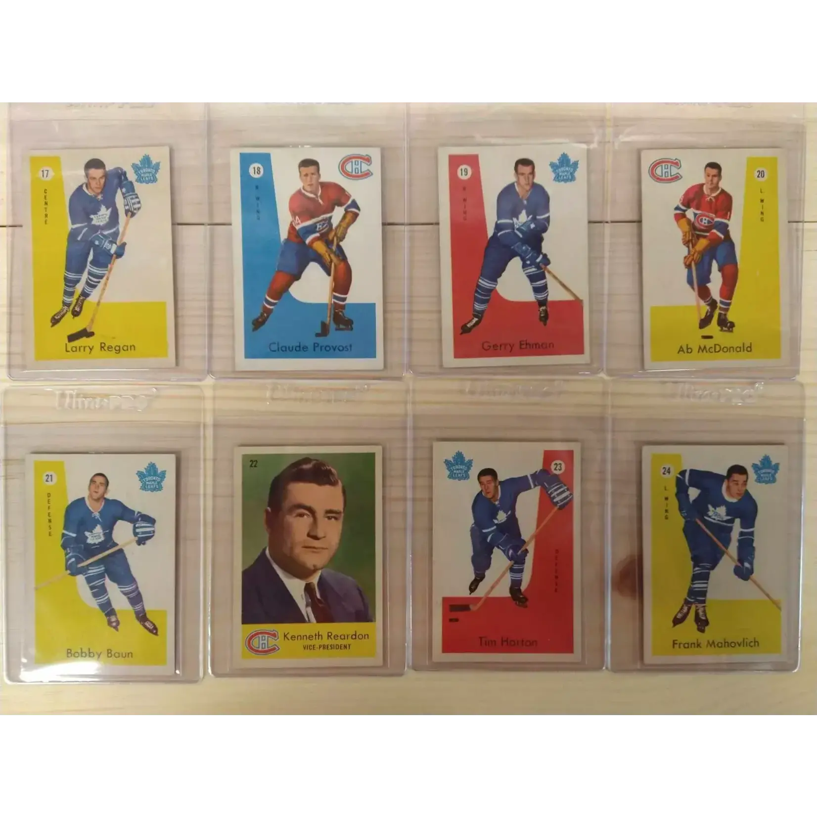 Hockey Hockey - Complete Set - 1959-60 Parkhurst (1-50)