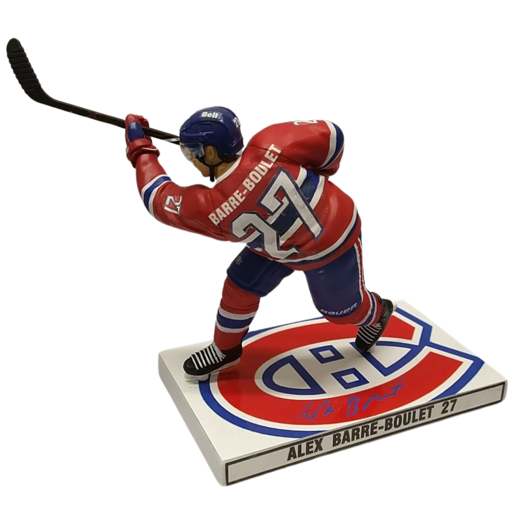 Figurine Hockey Custom 7" Autographiée - Alex Barré-Boulet - Modèle A