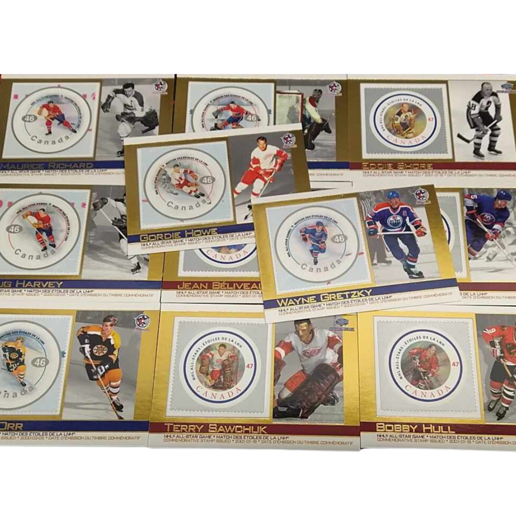 Hockey - Complete Set - 2000-03 Pacific Canada Post (1-25)