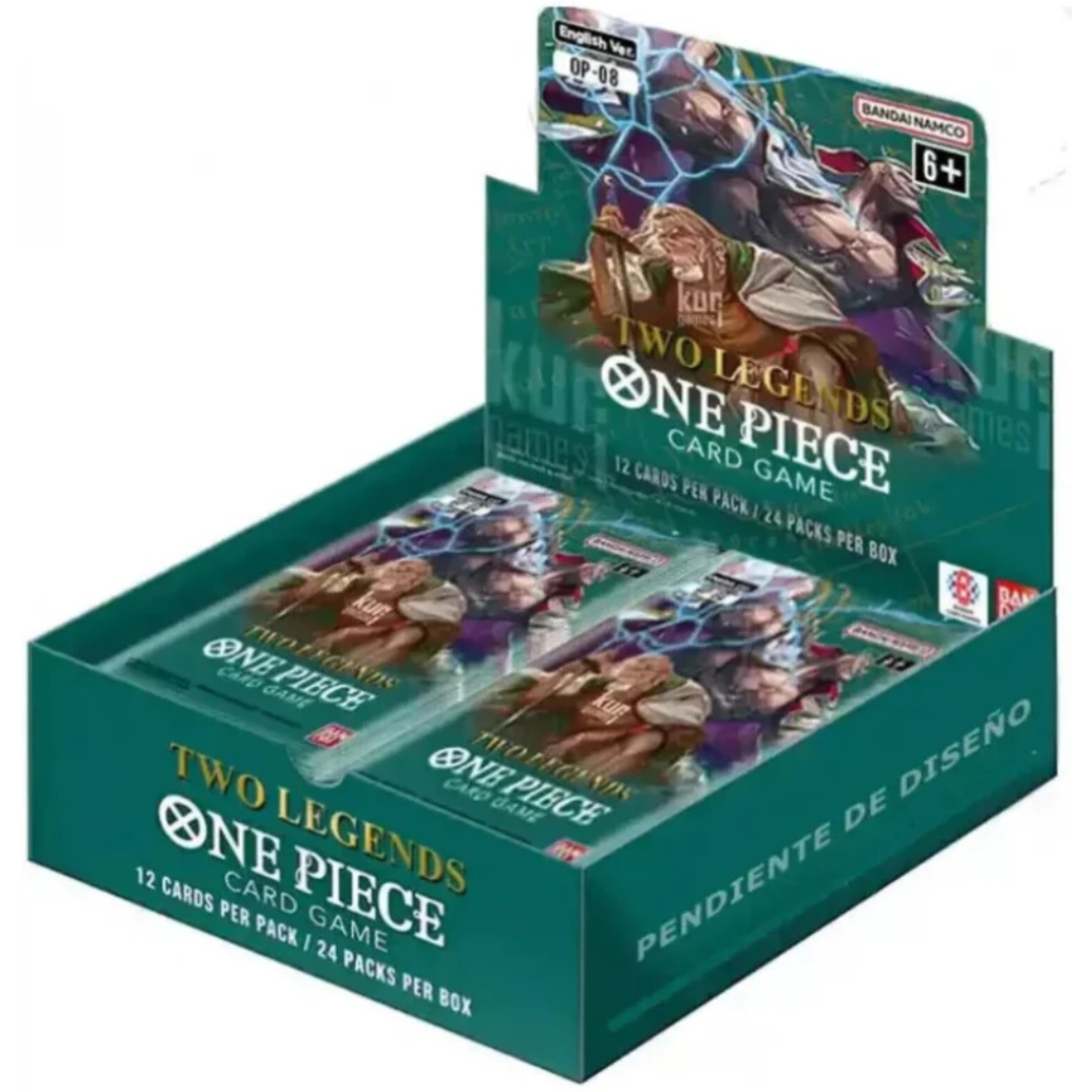 One Piece OP08 - Two Legends - Booster Box (Limite de 1 par Client)