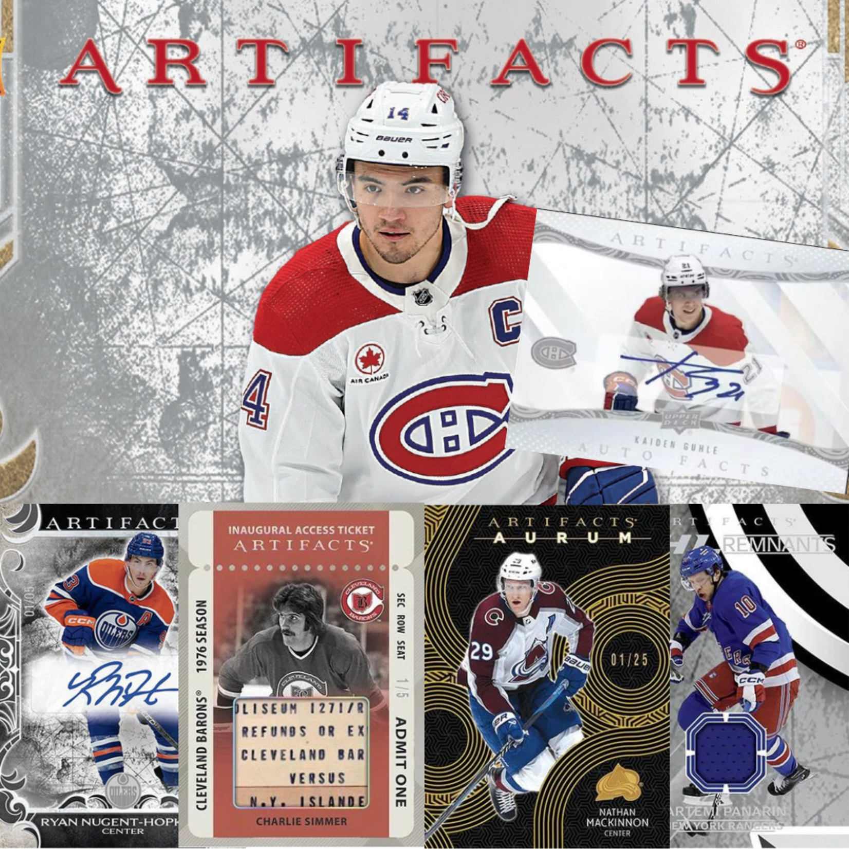 Hockey Demandez un Prix - Hockey 2024-25 UD Artifacts - Hobby Box