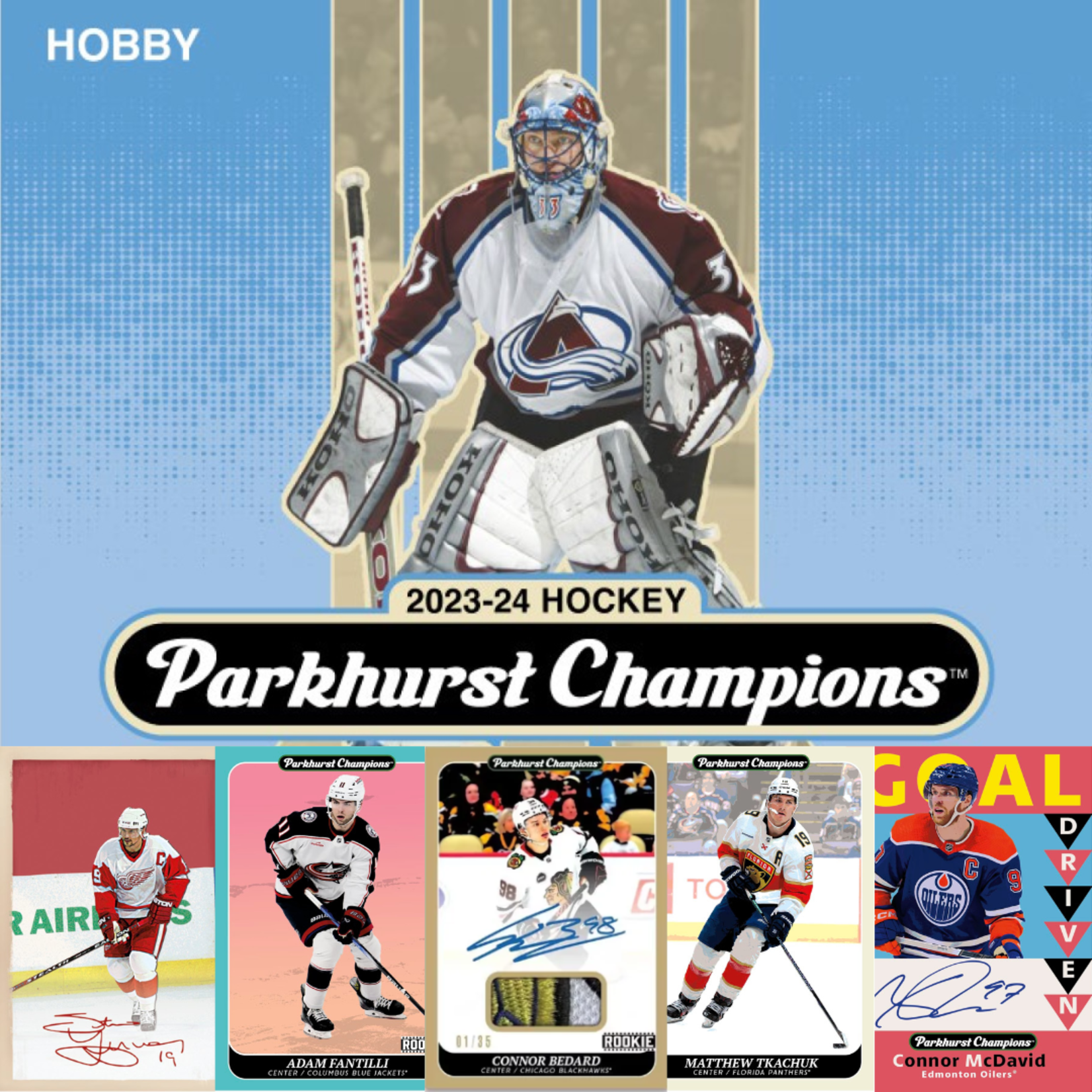 Upper Deck Demandez un Prix - Hockey 2023-24 Parkhurst Champions - Hobby Box (Pre-Order)