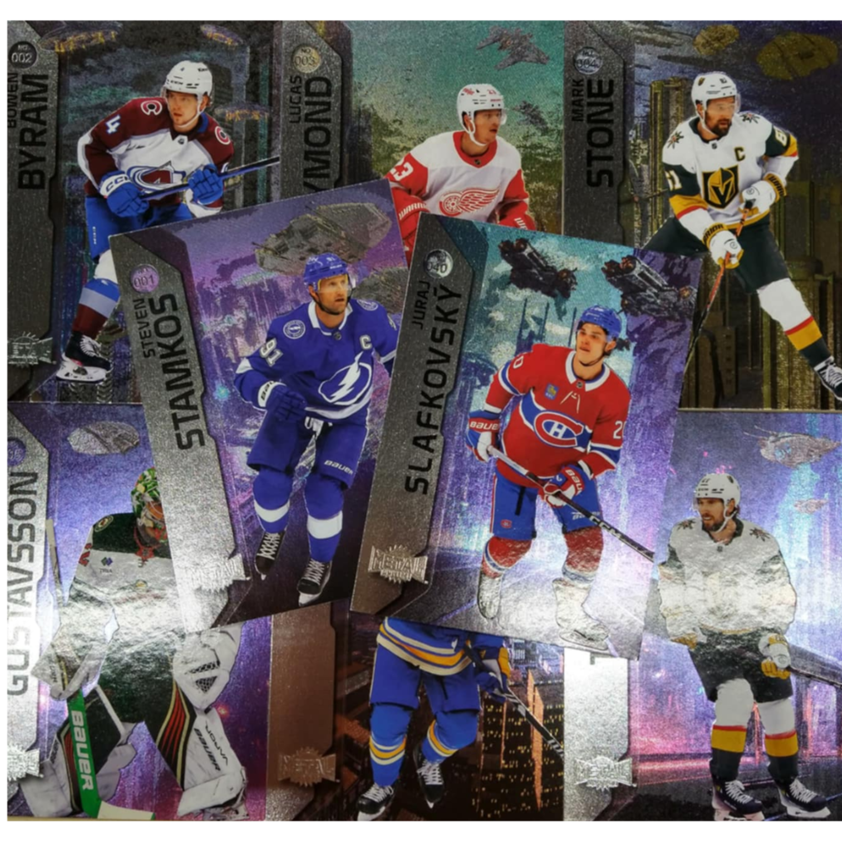 Hockey - Complete Set - 2023-24 Metal Universe (1-100)