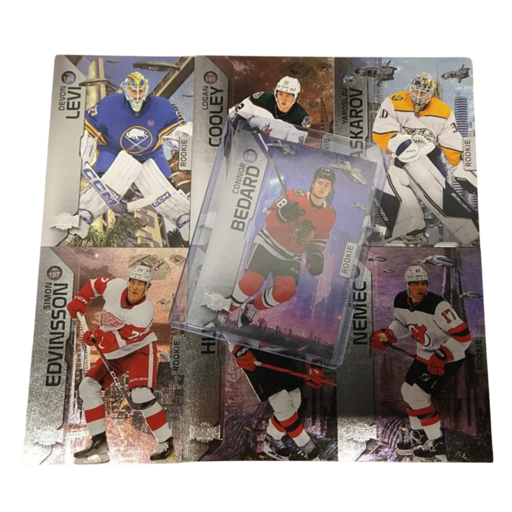 Hockey - Complete Set - 2023-24 Metal Universe (w/Stars & Rookies) (1-200)