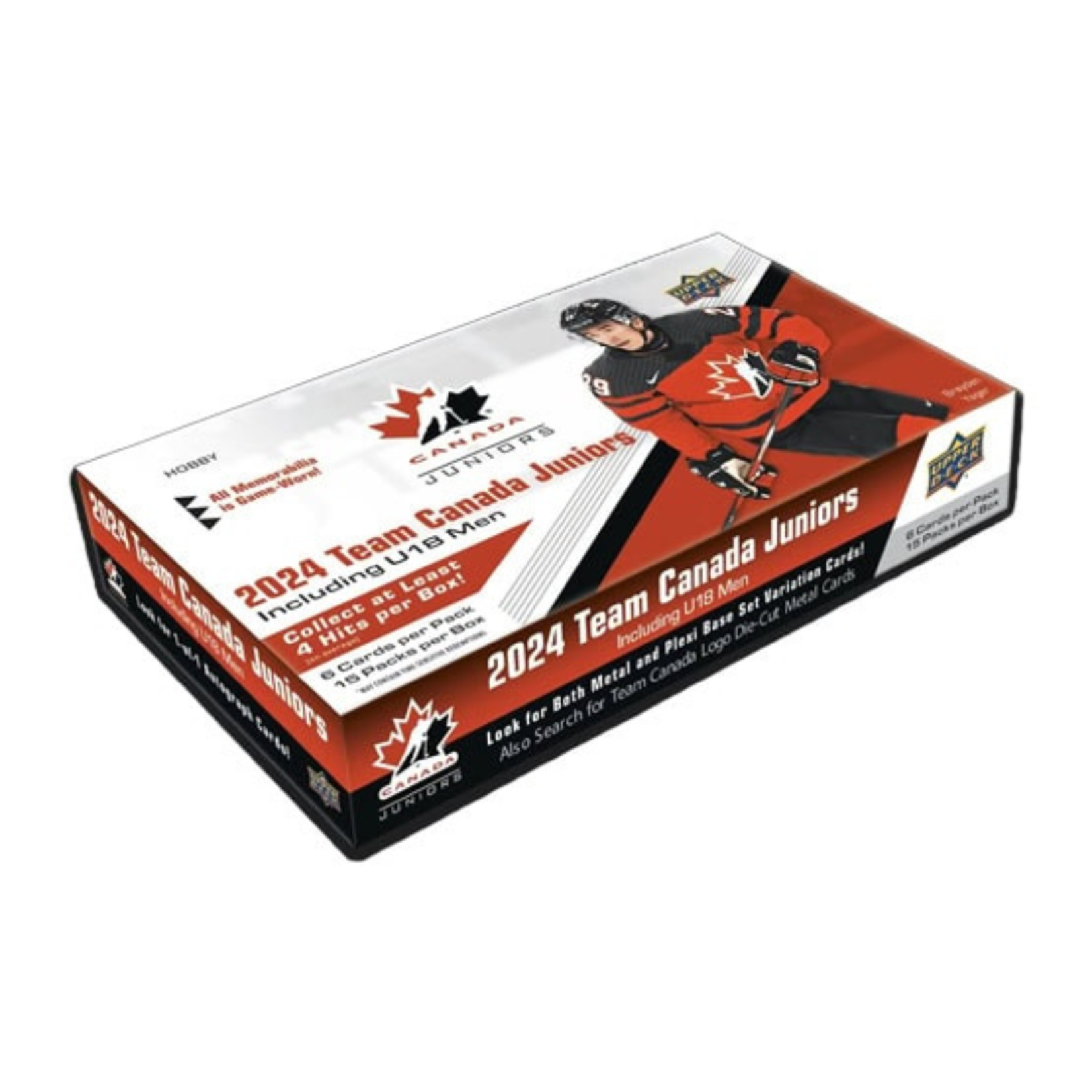 Upper Deck Hockey 2024-25 Team Canada Juniors - Hobby Box