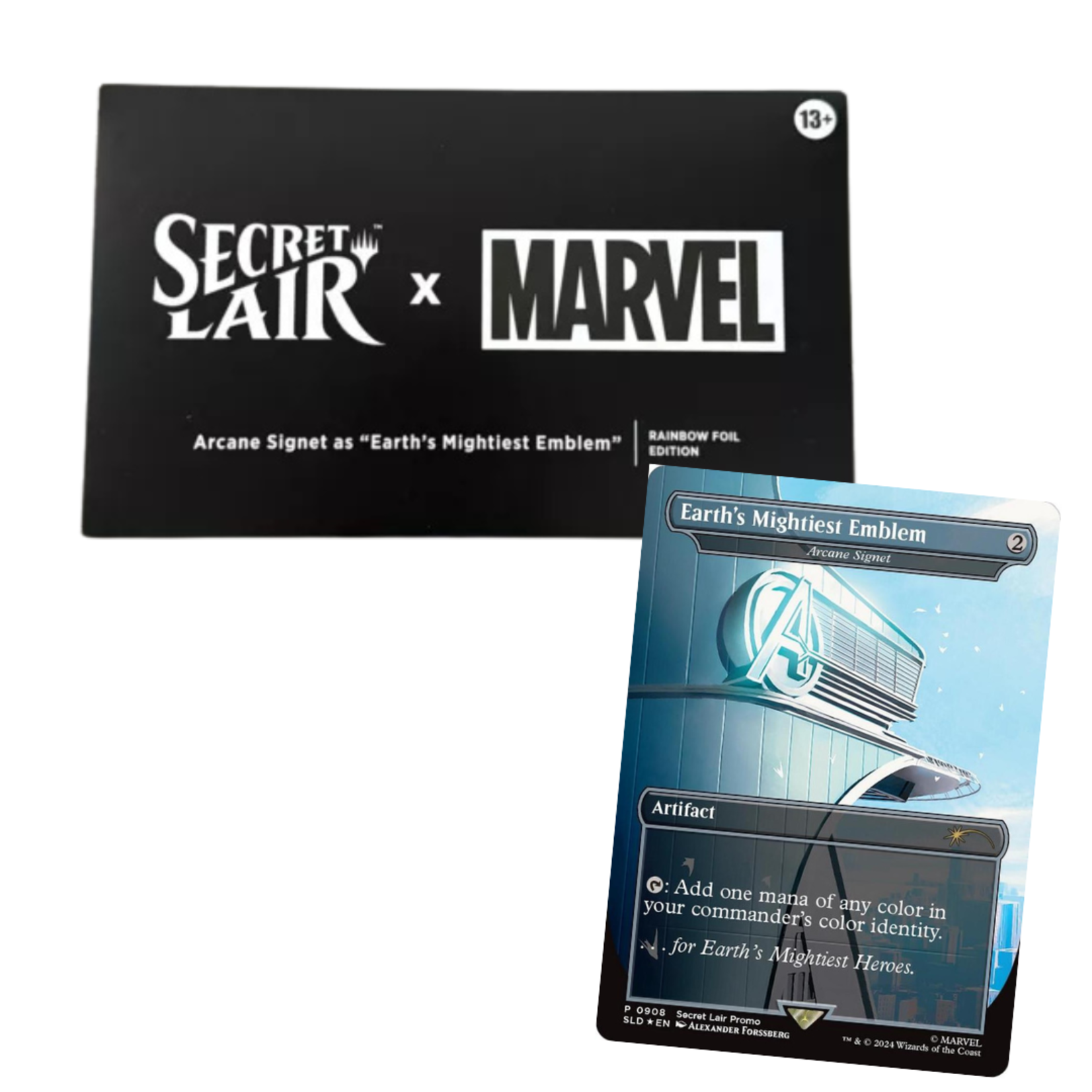 Secret Lair x Marvel: Arcane Signet - Rainbow Foil Edition
