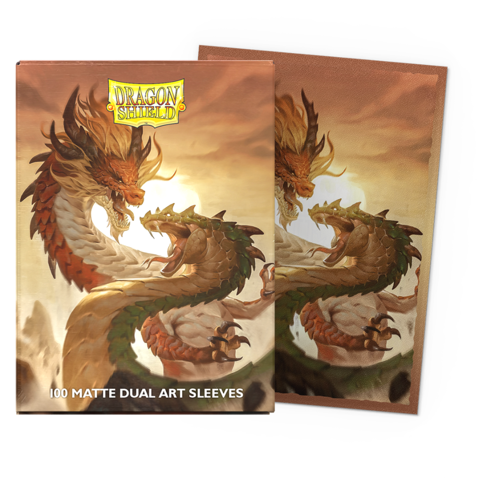 Accessoires Sleeves Dragon Shield Dual Art Matte (100) Wood Snake 2025