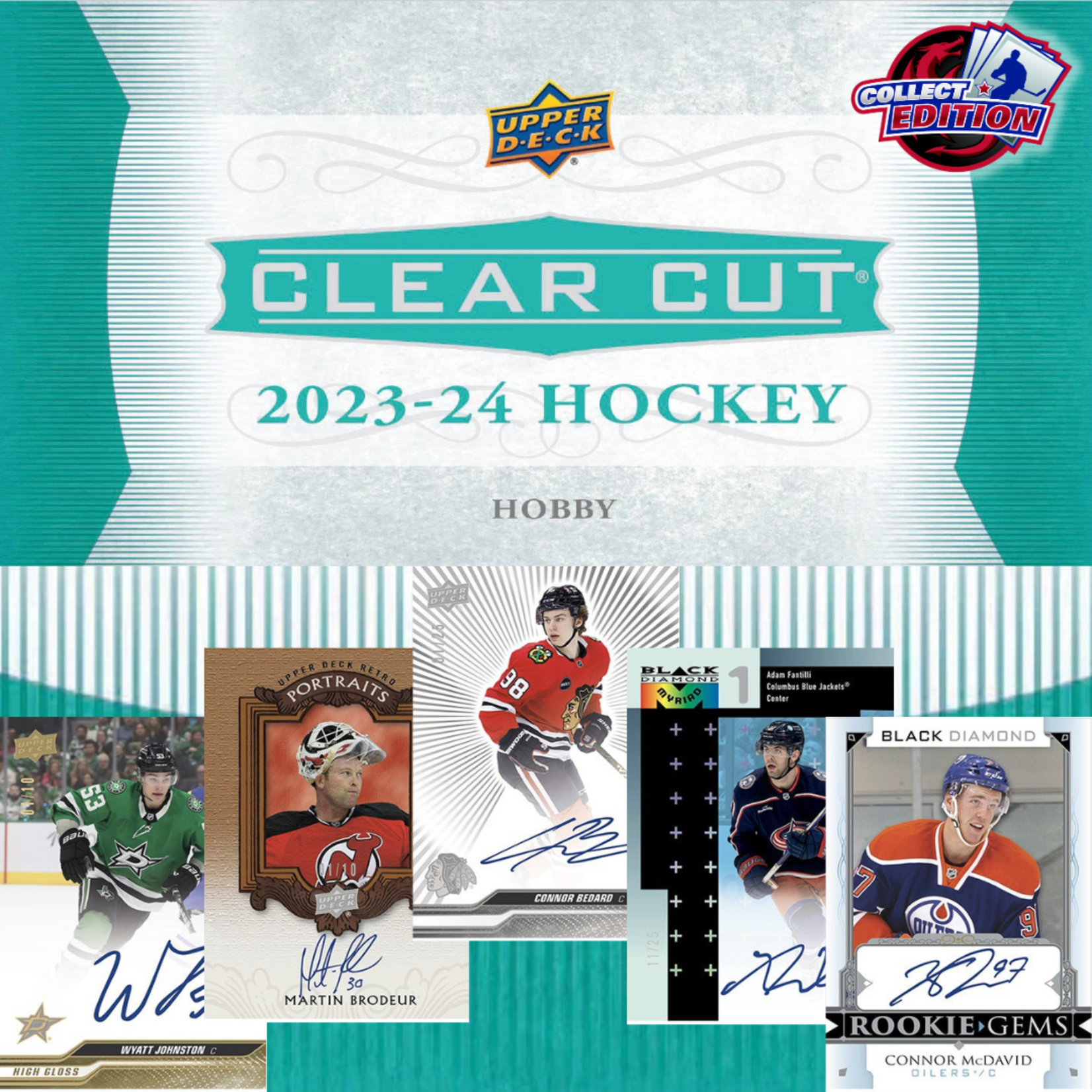 Demandez un Prix - Hockey 2023-24 Clear Cut - Hobby Box