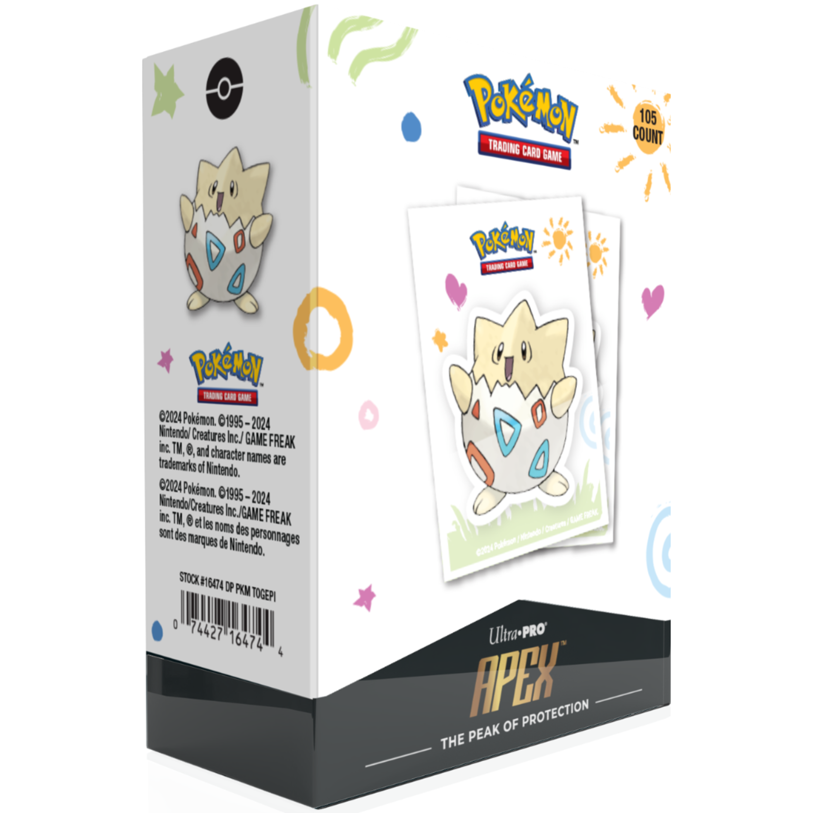 Accessoires Sleeves Pokemon (105) Apex - Togepi