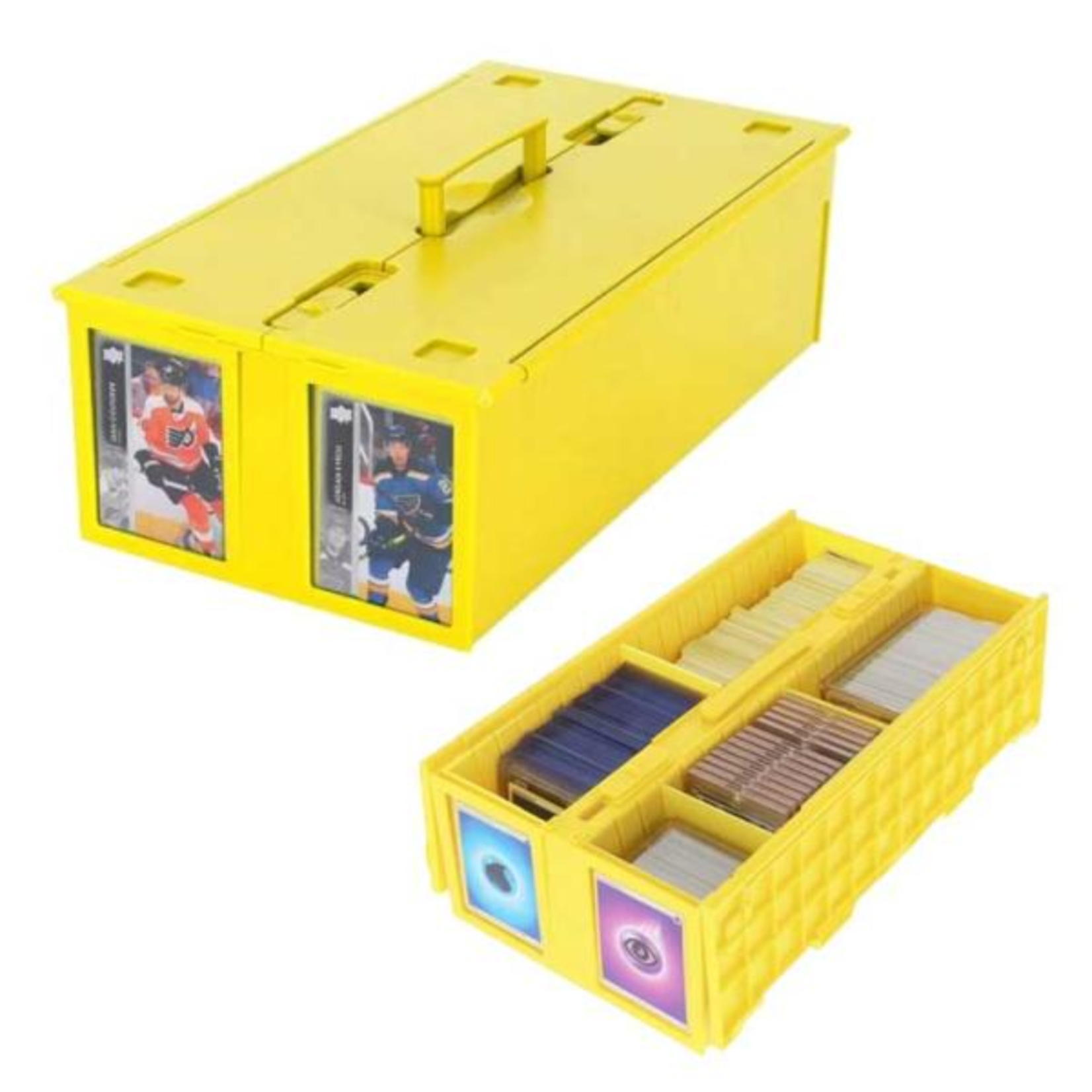 Accessoires Storage Box - Card Bin - Yellow (2 Rows)