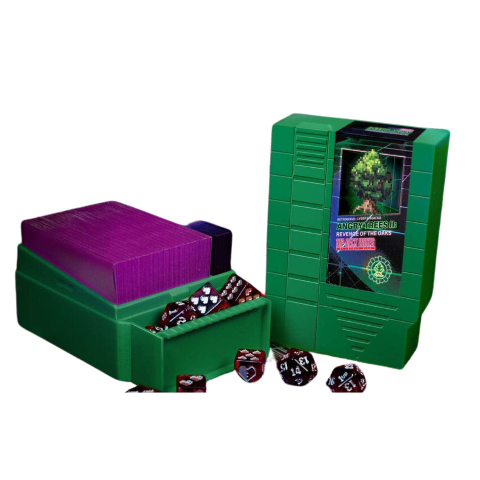 Accessoires 1UP-Deck Box Green Forest