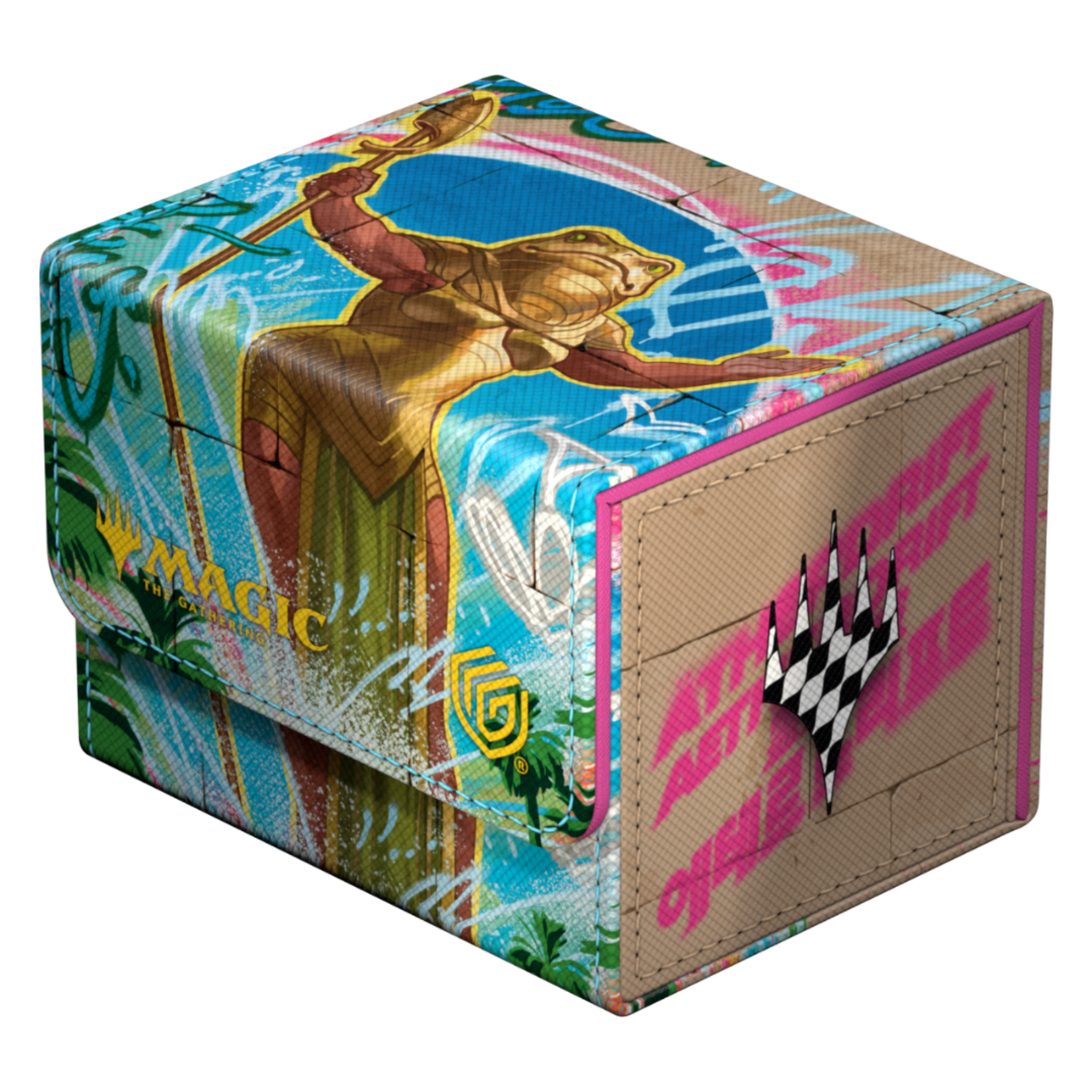 Deck Box MTG Sidewinder - 100+ Xenoskin - Aetherdrift - V6