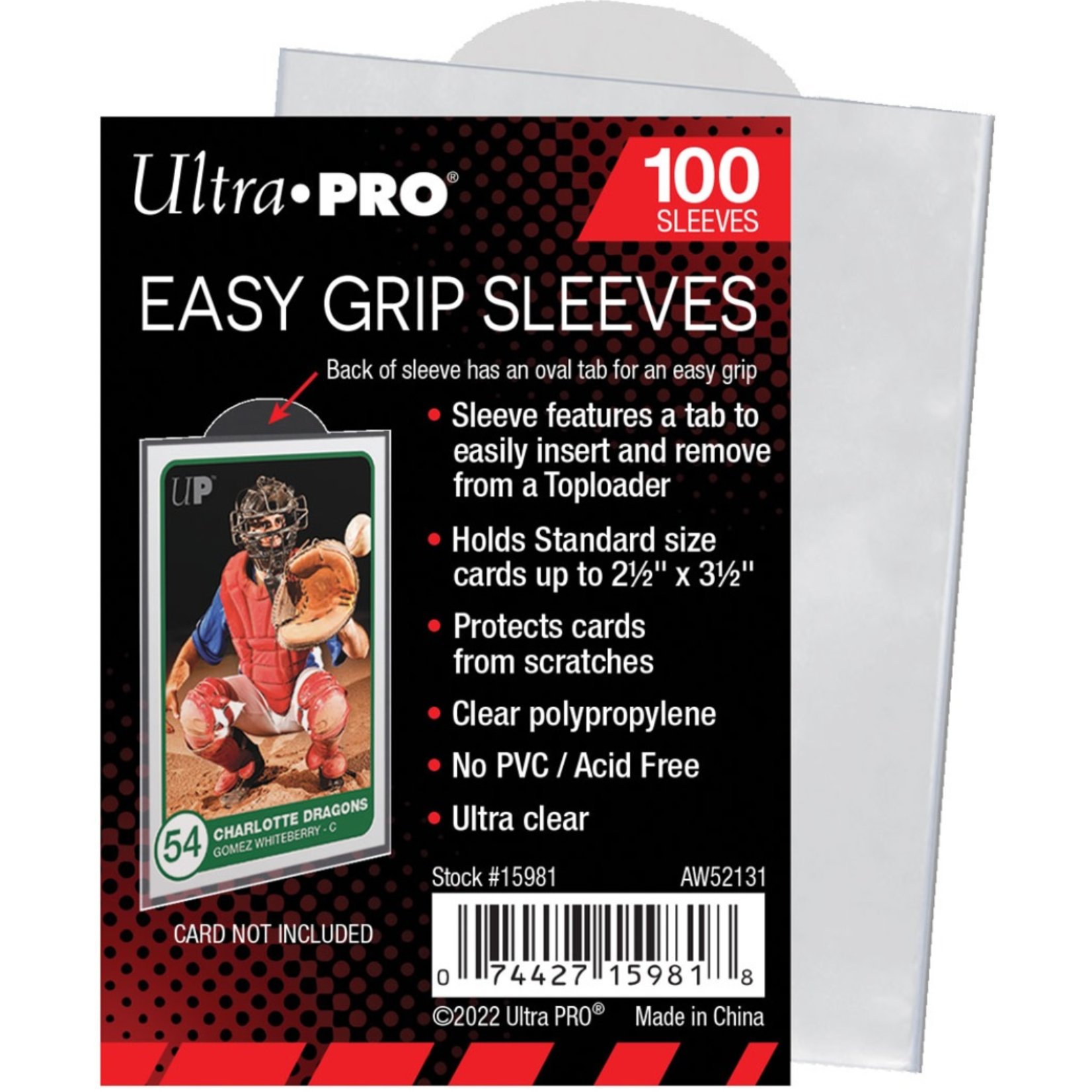Accessoires Card Sleeves - Penny - Easy Grip (100)