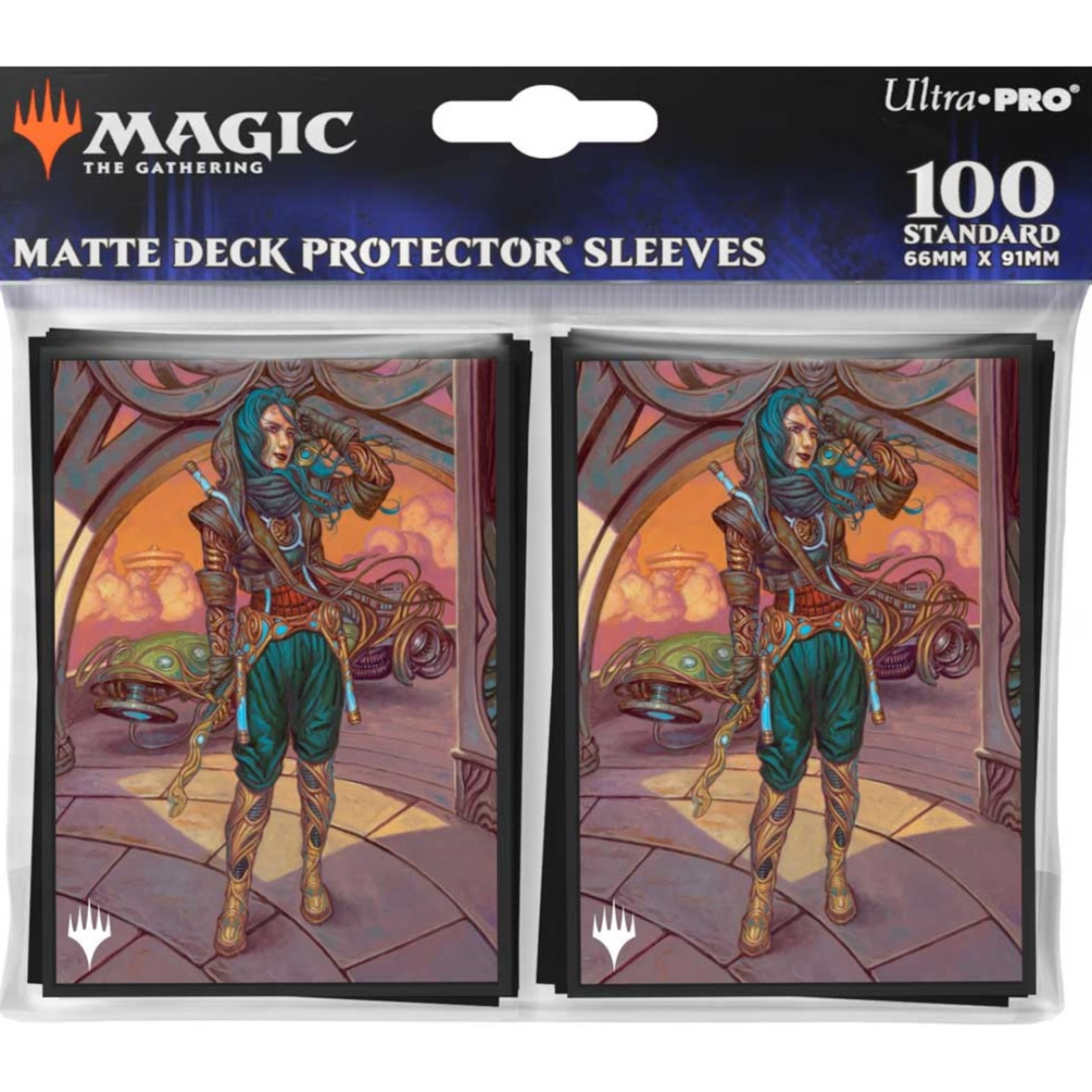 Accessoires Sleeves MTG (100) 2025 Borderless Racer - 1
