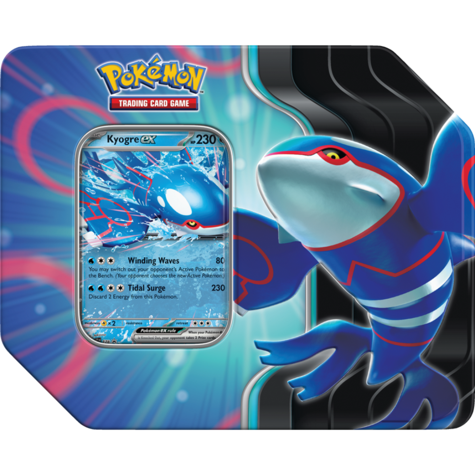 Pokemon Tin - Azure Legends - Kyogre ex