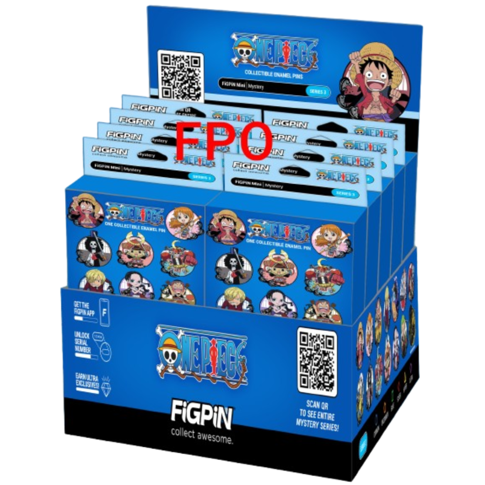 One Piece FigPin One Piece Series 3 - Mystery Mini
