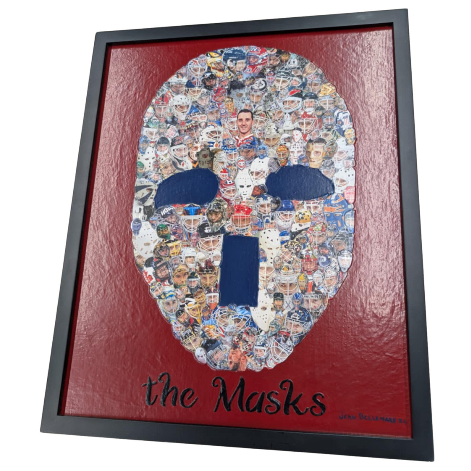 Mosaîque 17x21 - The Masks par Jean Bellemare