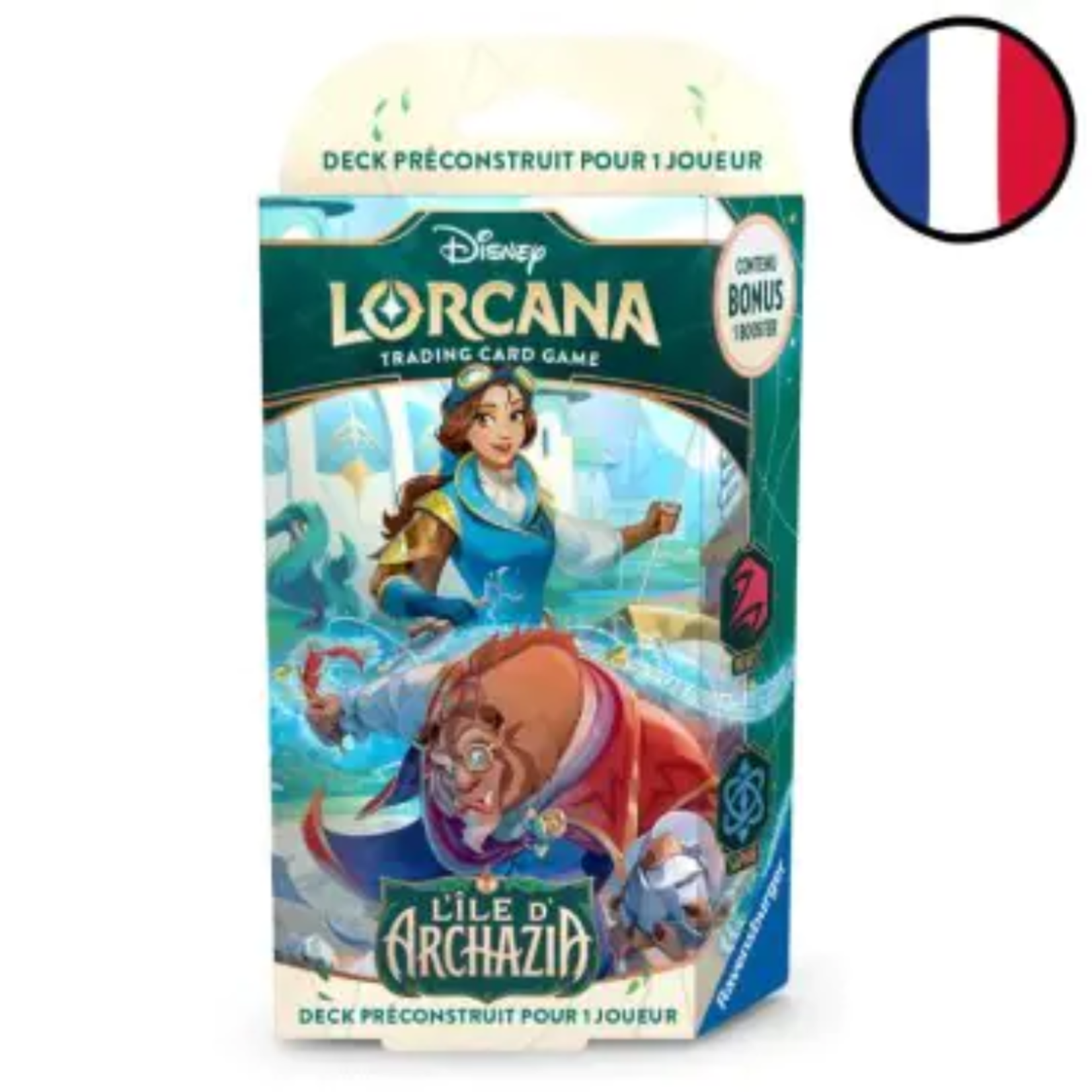 Lorcana Archazia's Island - Starter Deck - Amethyst/Steel FRENCH