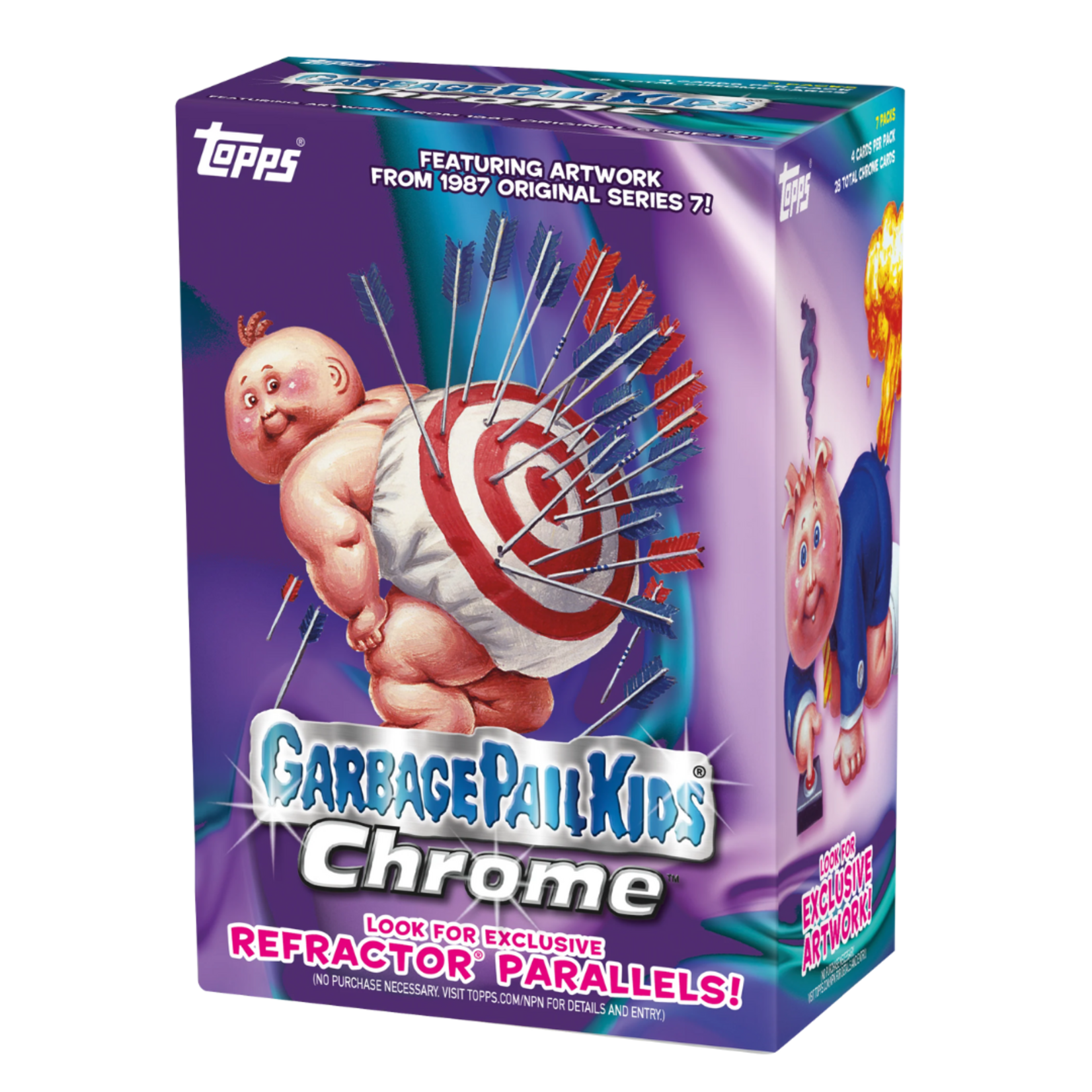 Topps Garbage Pail Kids 2024 OS7 Chrome - Value Box