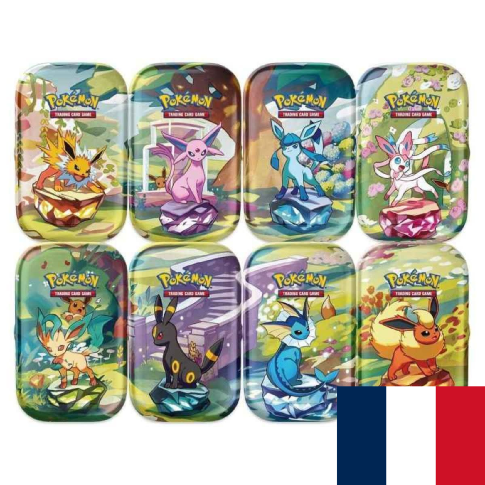 Pokemon SV08.5 - Prismatic Evolutions - Mini Tins FRENCH **Limite de 2 par Famille**