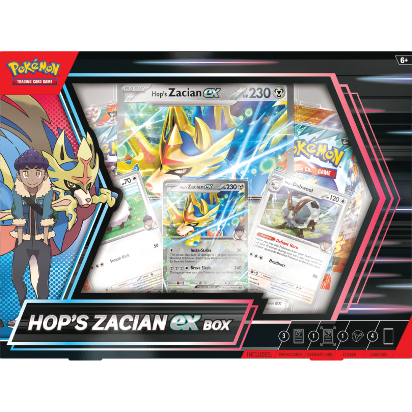 Pokemon Collection Box - Hop's Zacian ex