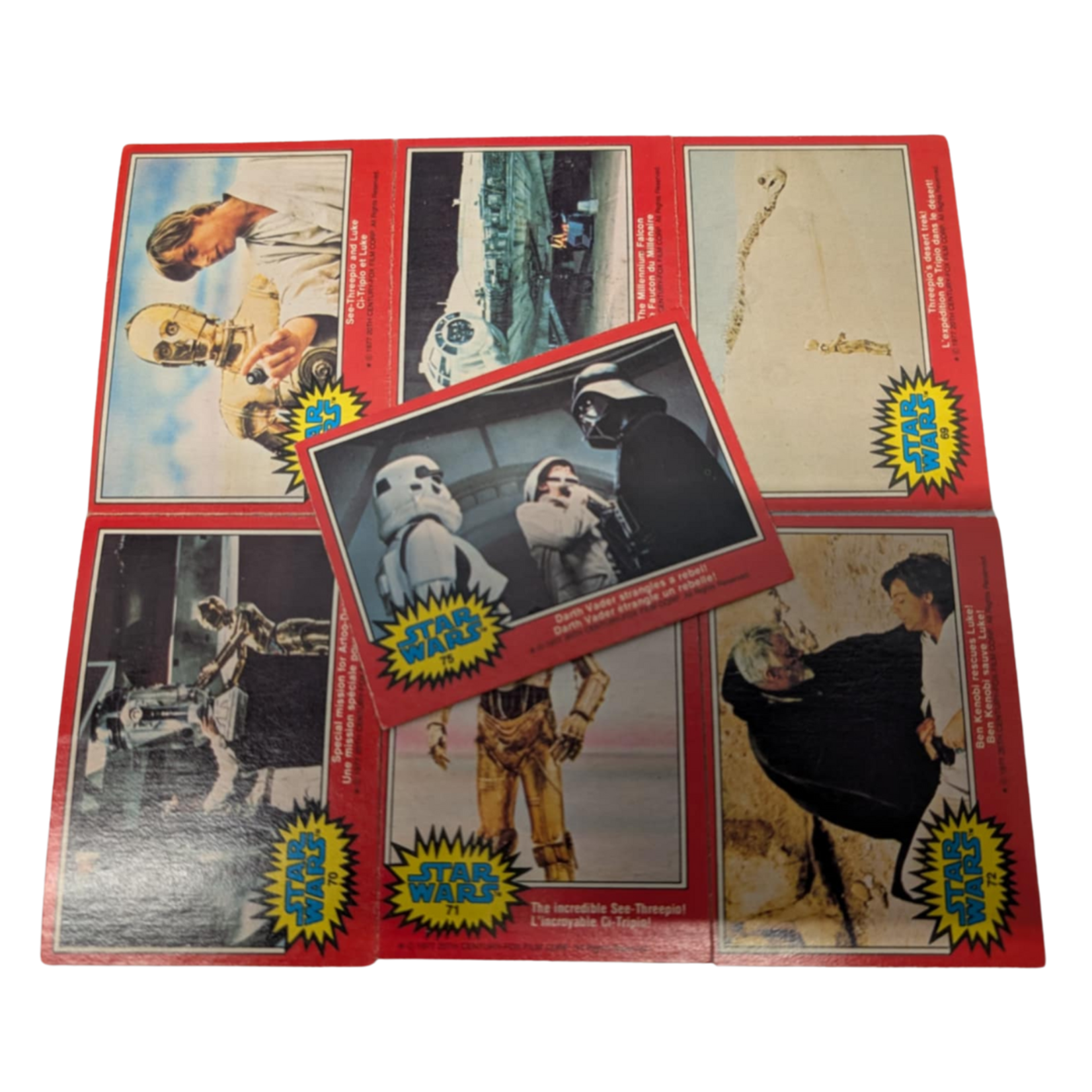 Star Wars - Complete Set - 1977 O-pee-Chee A New Hope S2 (67-132)
