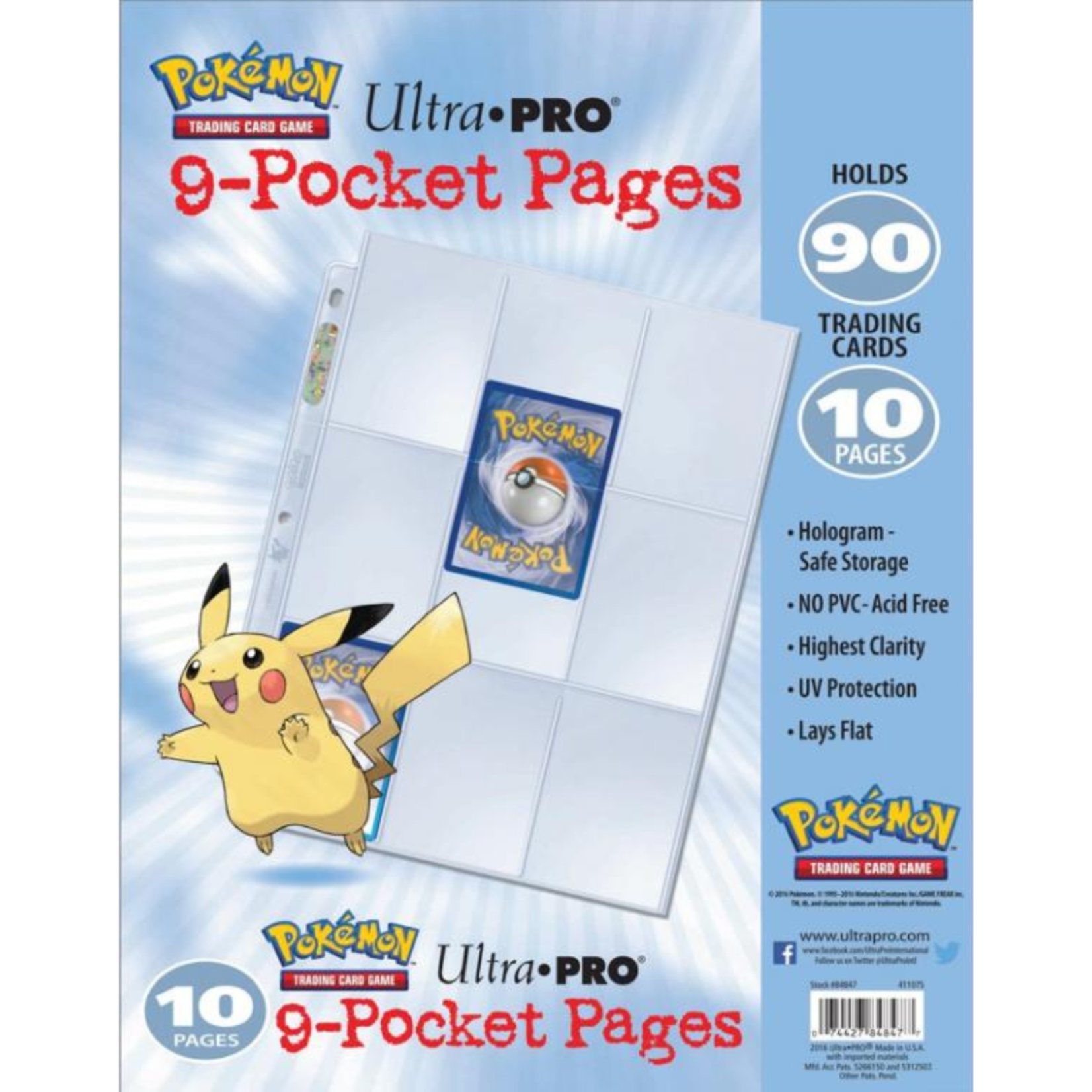 Accessoires Pages Pokemon - 9-Pocket (10)