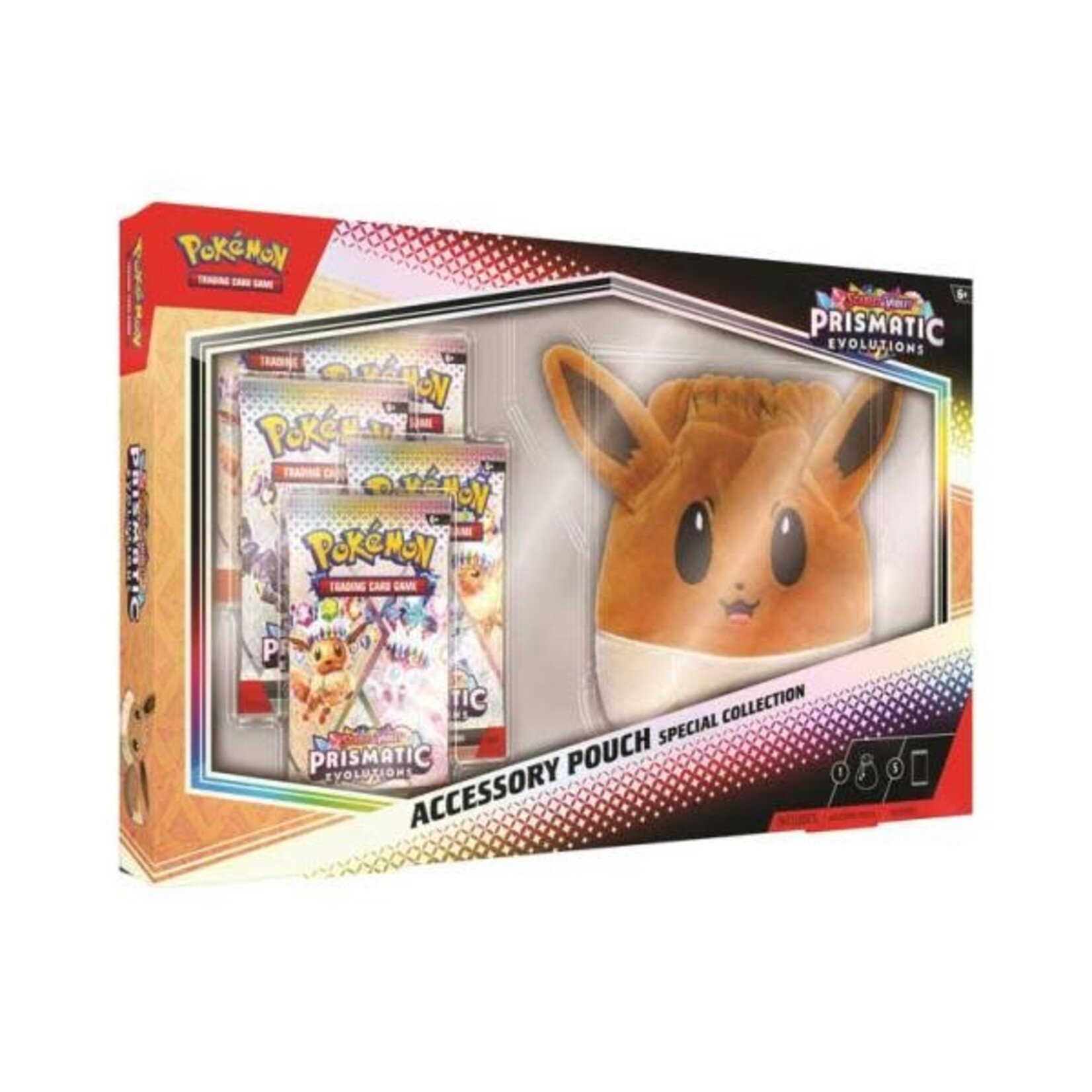 Accessoires SV08.5 - Prismatic Evolutions Accessory Pouch - Eevee