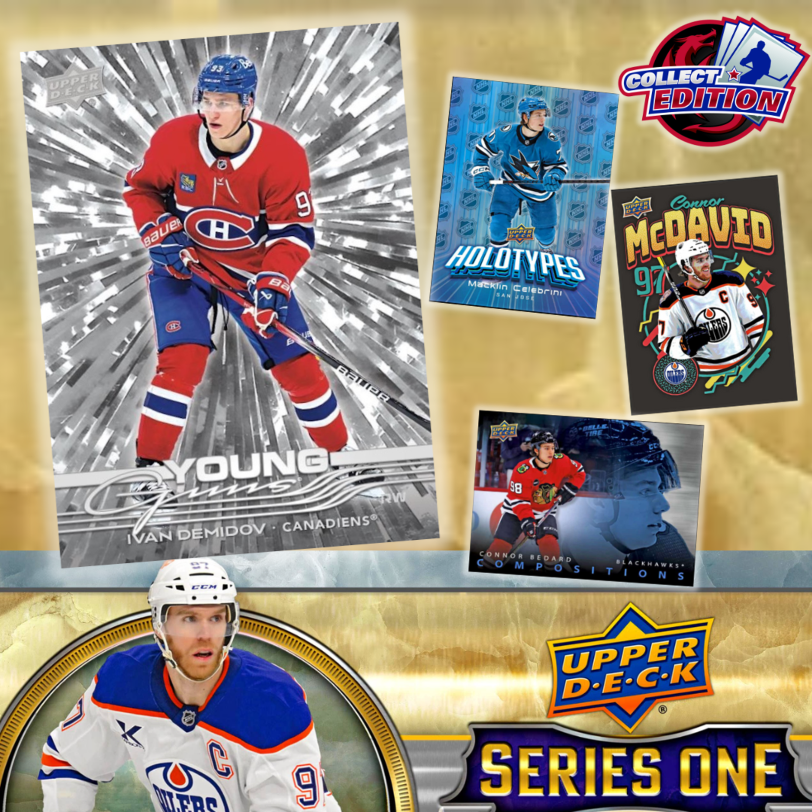 Hockey DEMANDEZ LE PRIX - Hockey 2025-26 Series 1 - Hobby Box (Pre-Order)