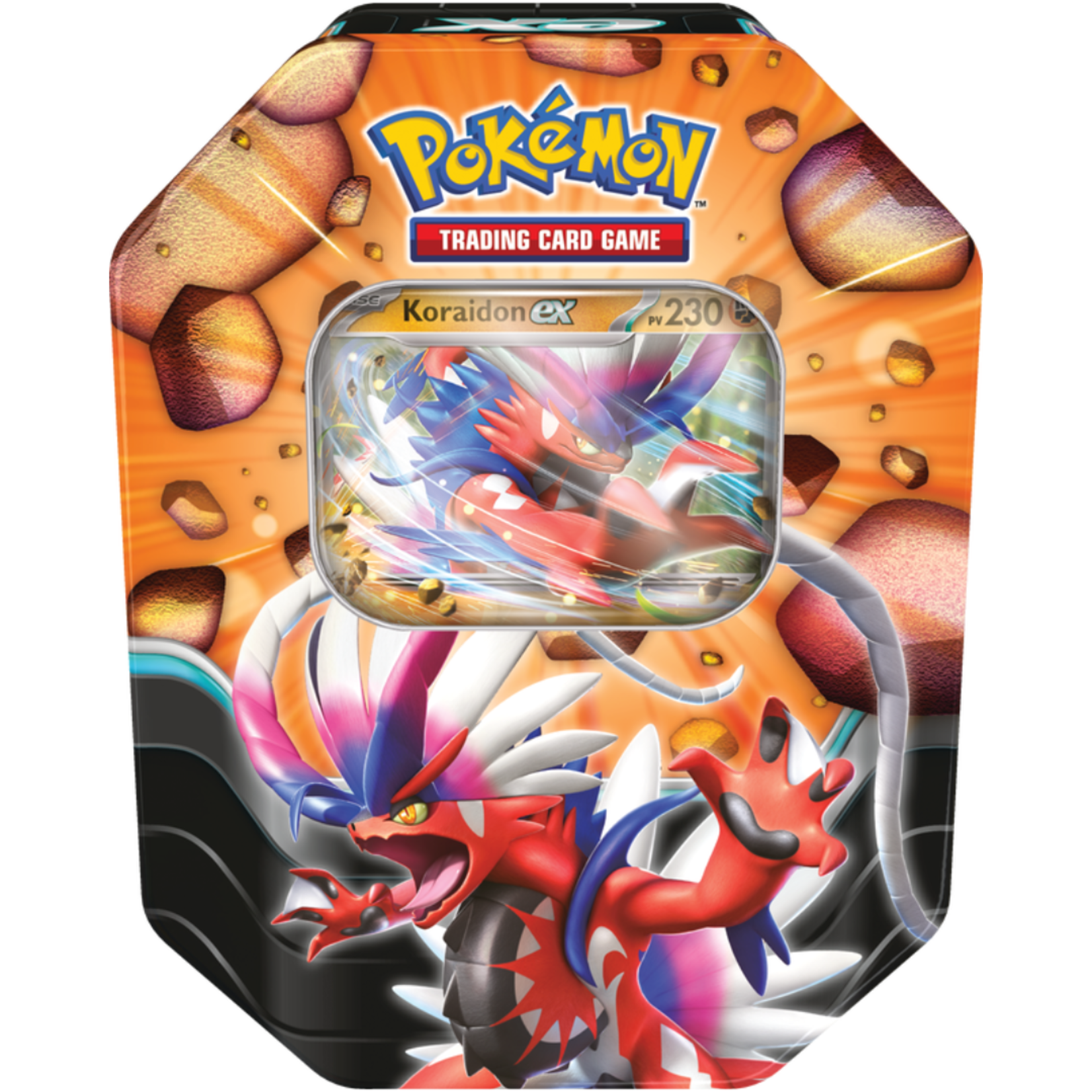 Pokemon Tin - Slashing Legends - Koraidon ex FRENCH