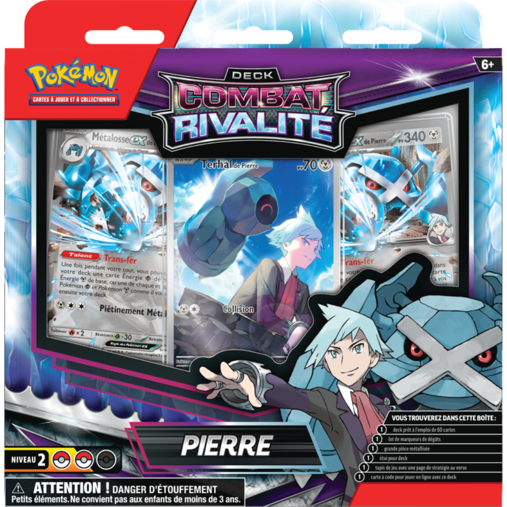 Pokemon Rival Battle Decks - Steven FRENCH