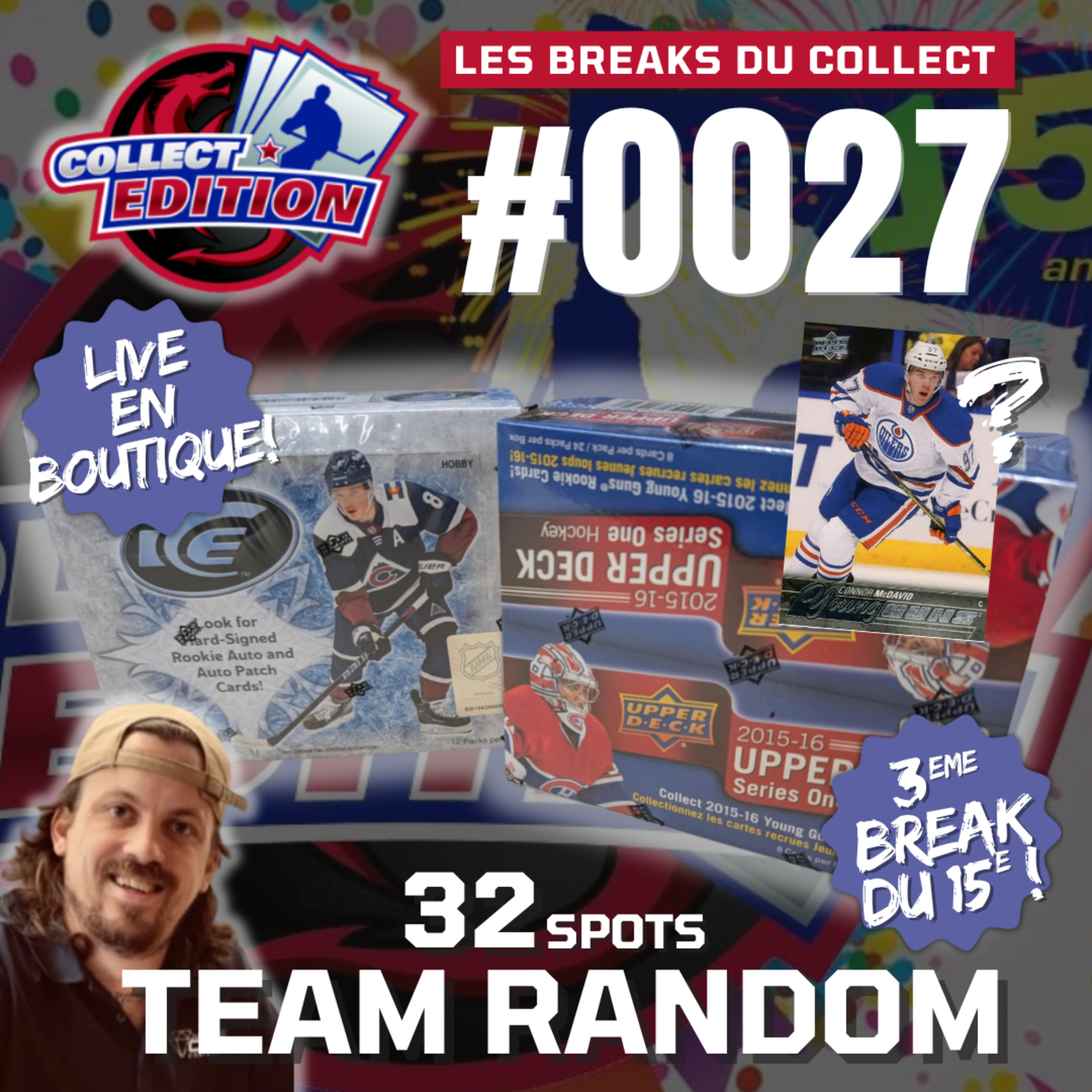 Les Breaks Live au Collect #27 (15e Ann. Team Random)
