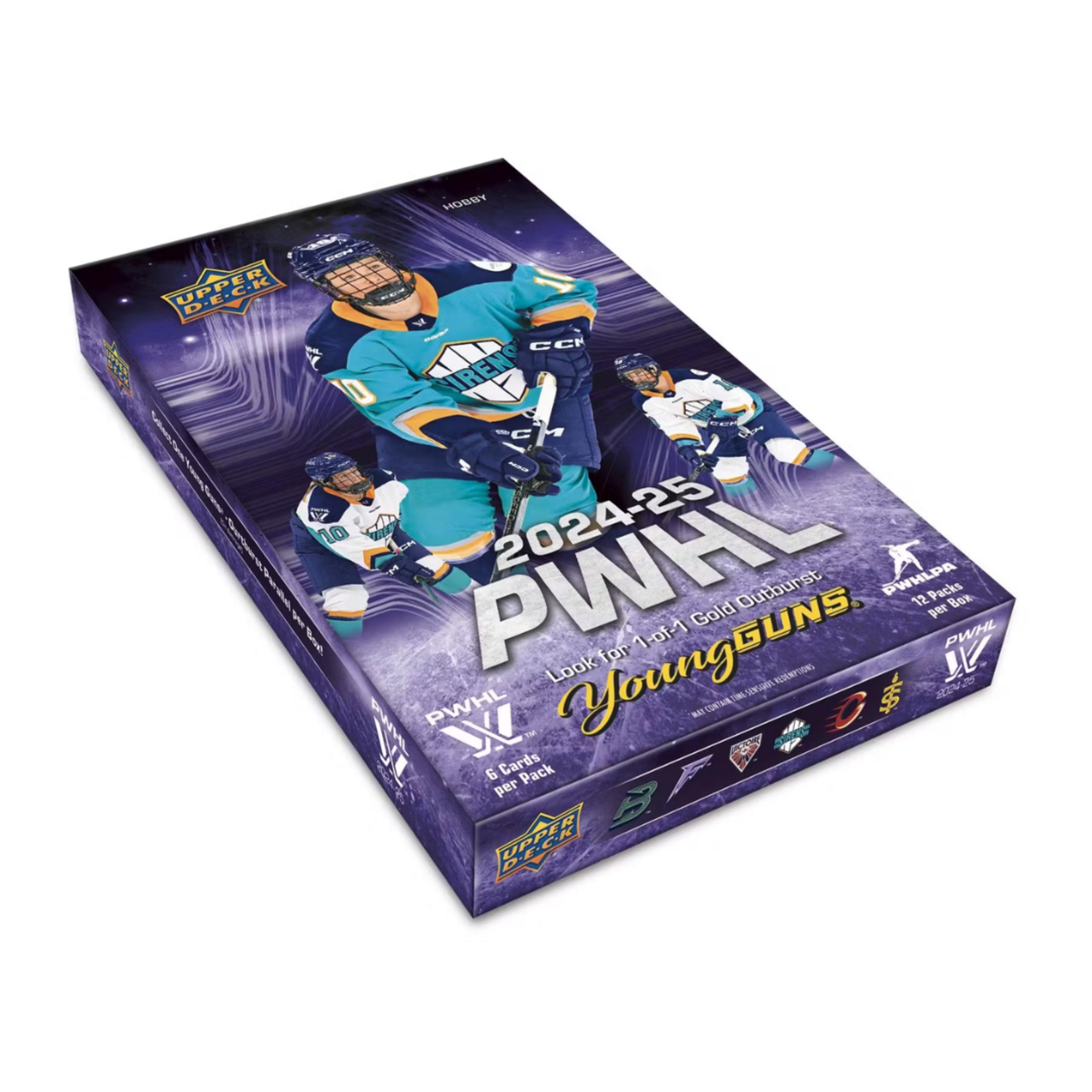Hockey Hockey 2024-25 UD PWHL Series 2 - Hobby Box