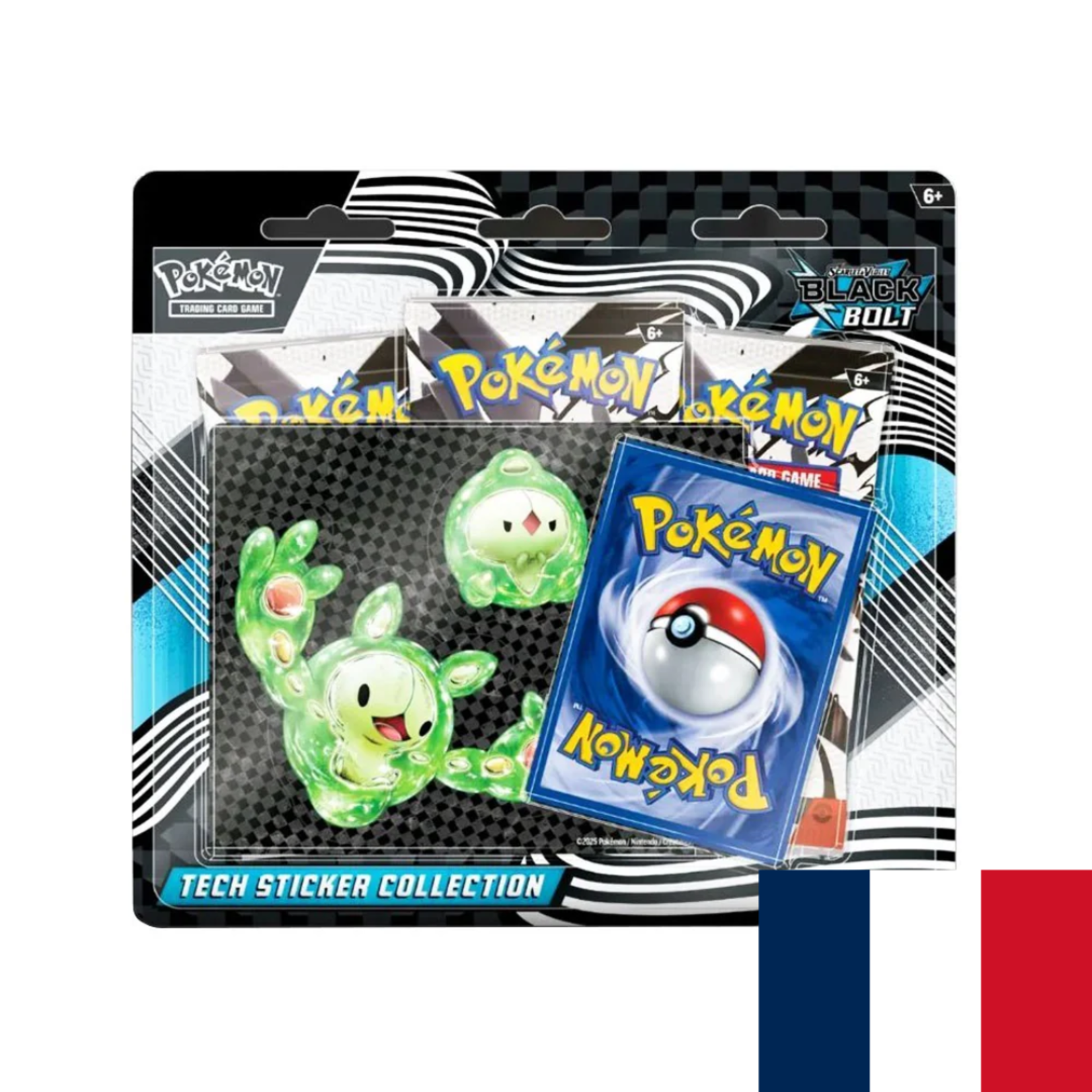 Pokemon SV10.5 - Black Bolt - Tech Sticker Collection FRENCH