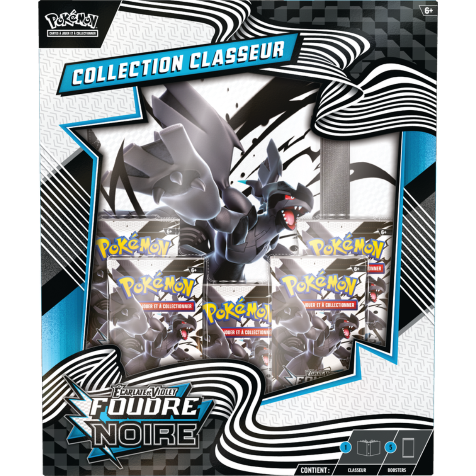 Pokemon SV10.5 - Black Bolt - Binder Collection FRENCH