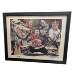 Hockey Cadre Lithographie 34x26 - Martin Brodeur /330