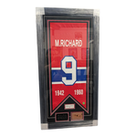 Hockey Cadre Autographié 20x40 - Maurice Richard