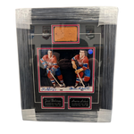 Hockey Cadre Autographié 17x20 - Jean Béliveau & Maurice Richard
