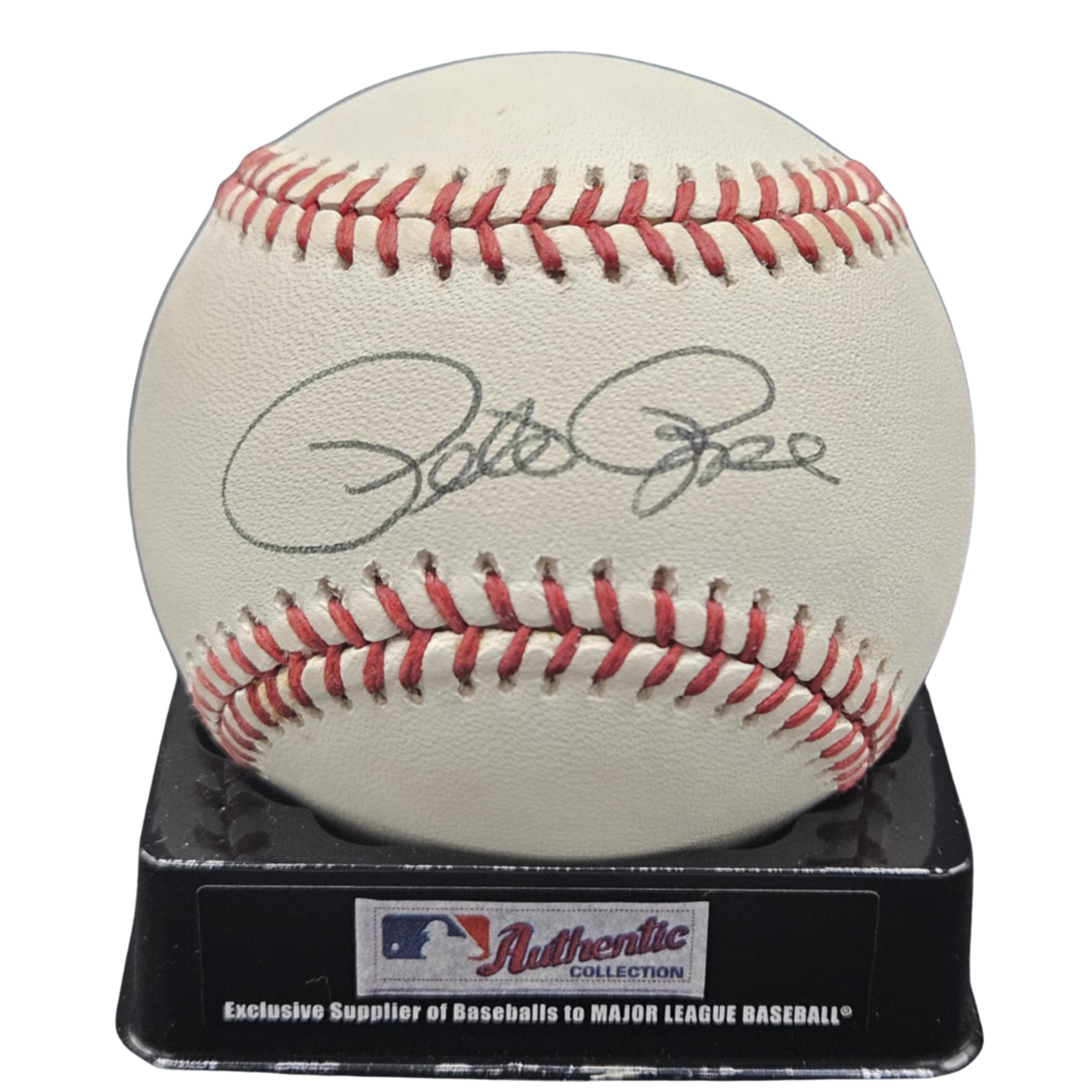 Baseball Balle Autographiée - Pete Rose