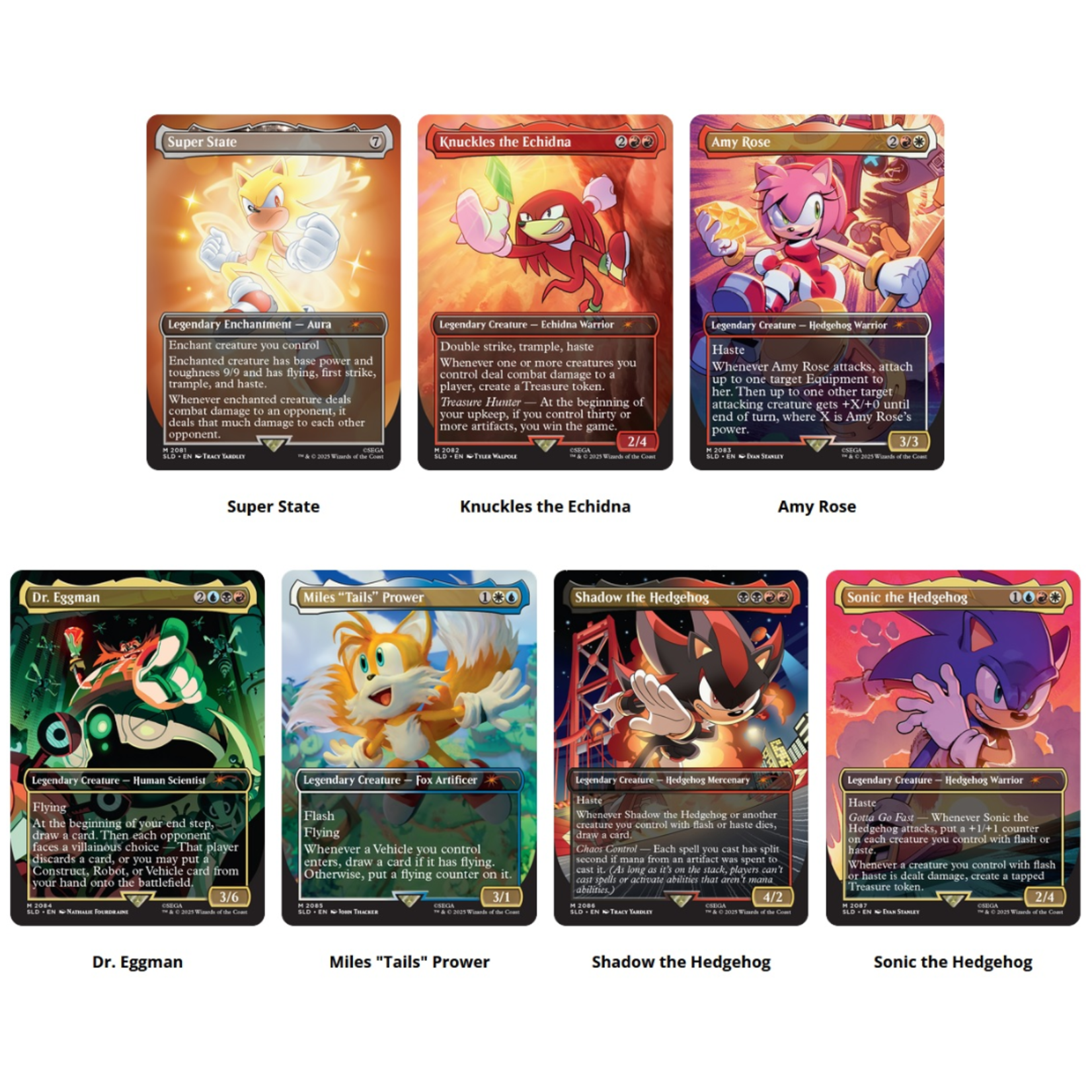 Secret Lair: Sonic Friends & Foes - Non-Foil