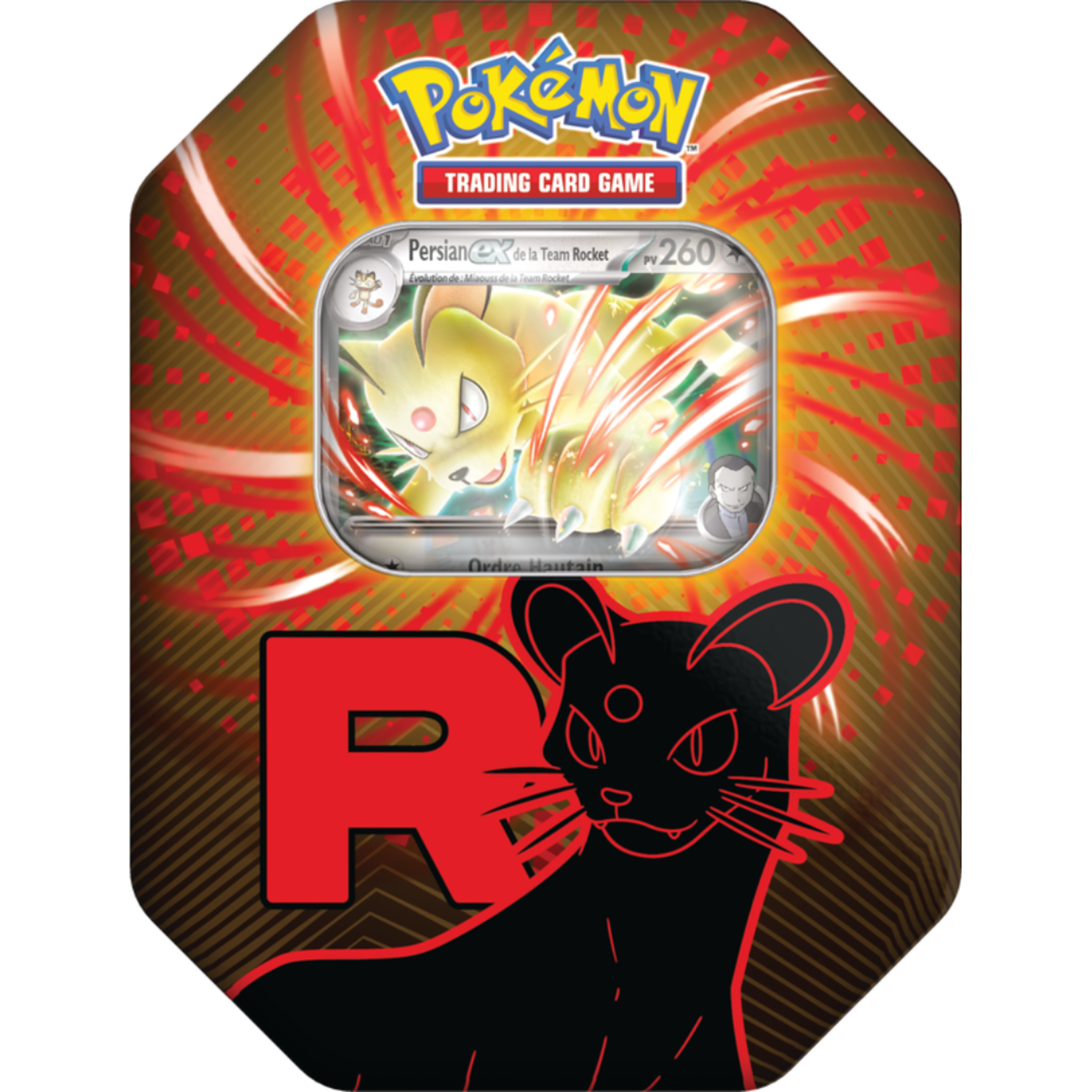 Pokemon Team Rocket Tin - Persian FRENCH