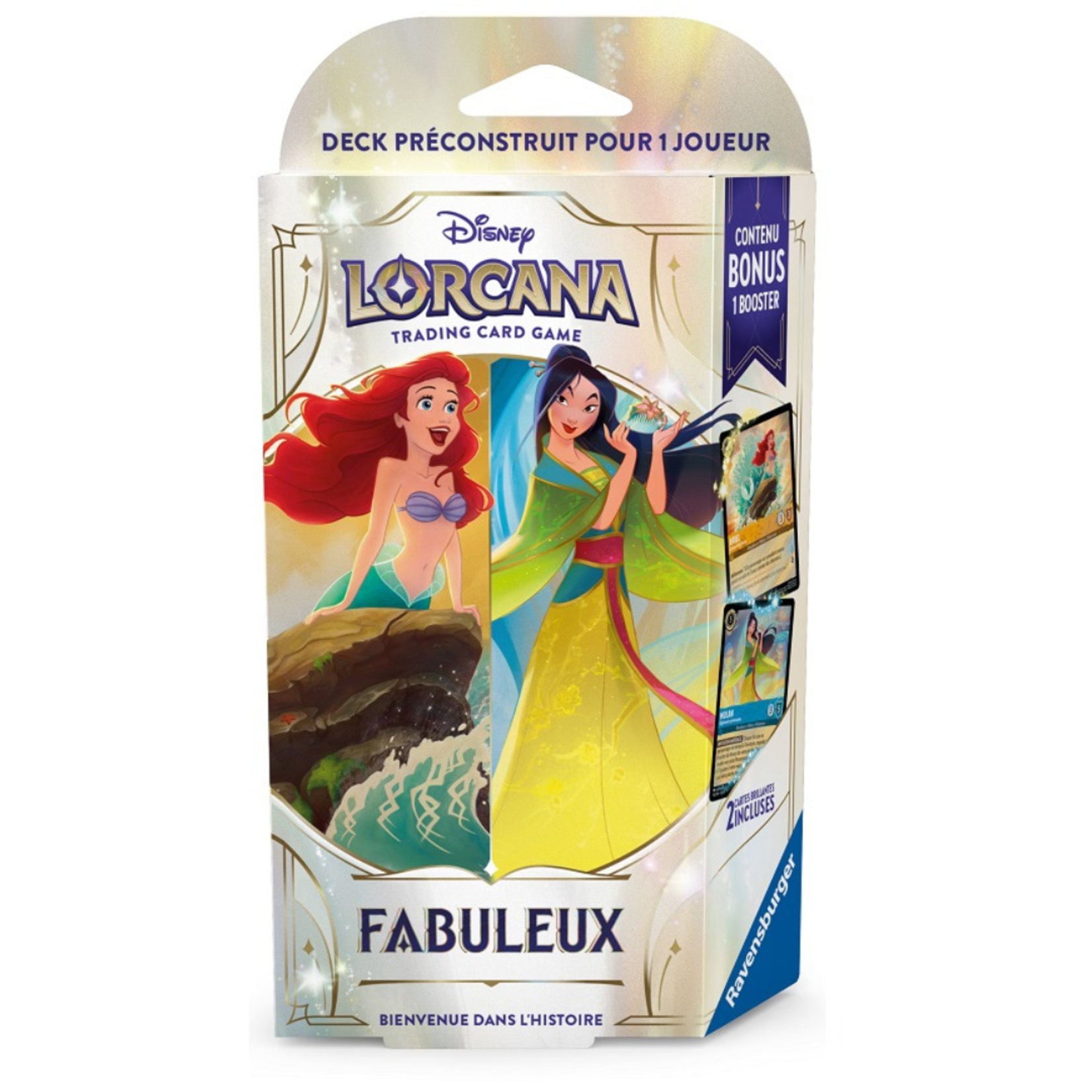 Lorcana Fabled - Starter Deck Amber/Sapphire FRENCH