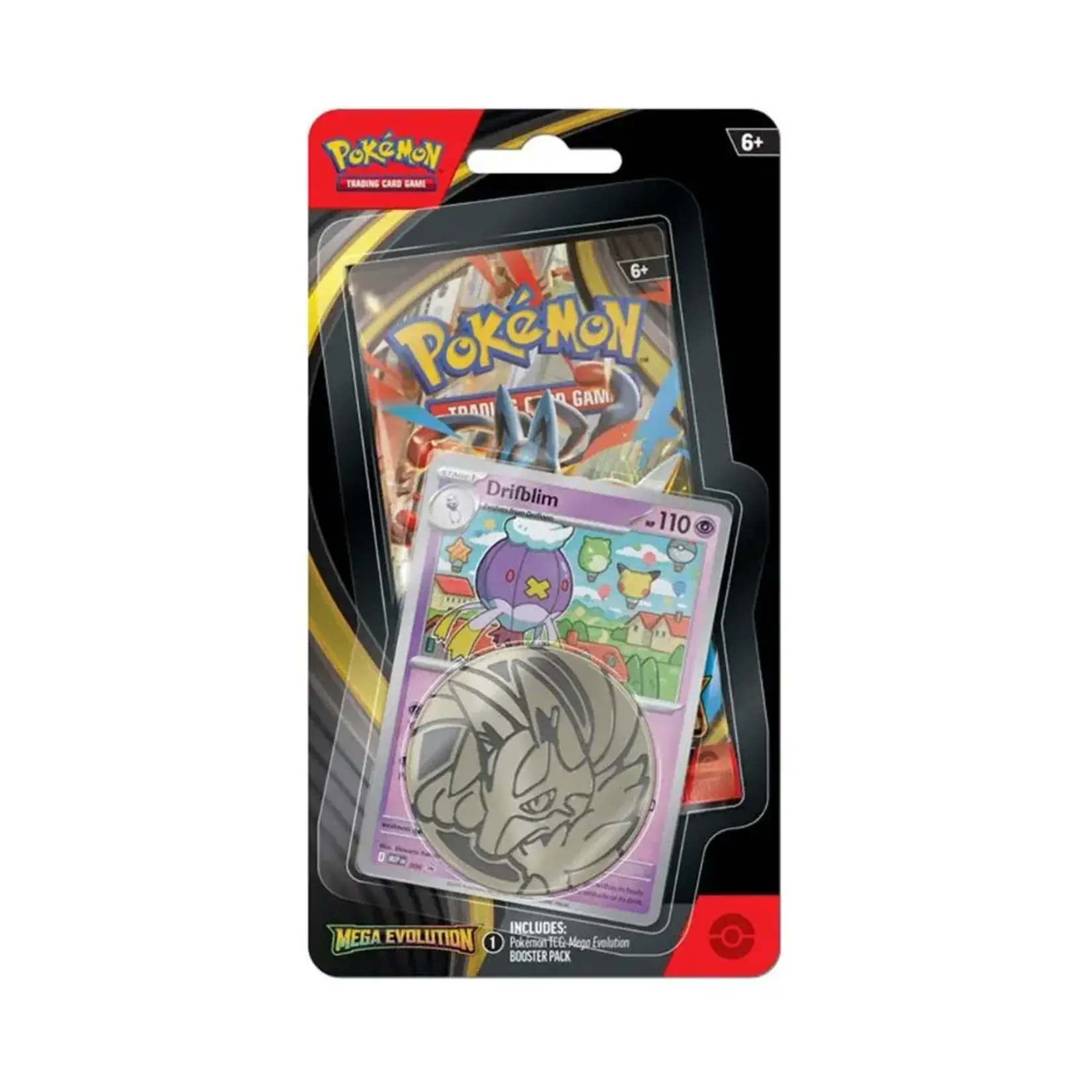 Pokemon ME01 - Mega Evolution - Checklane Blister - Drifblim