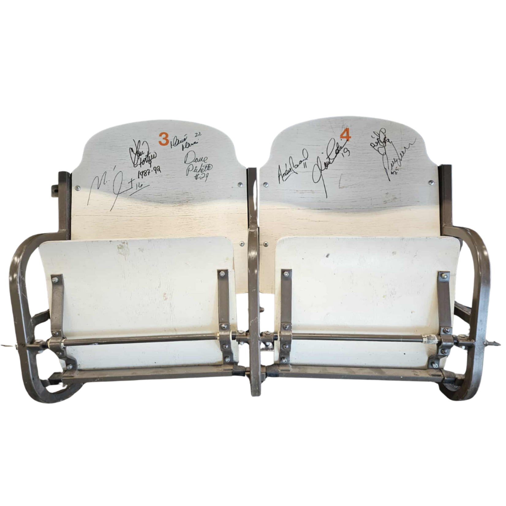 Hockey Bancs Autographiés du Colisée de Québec