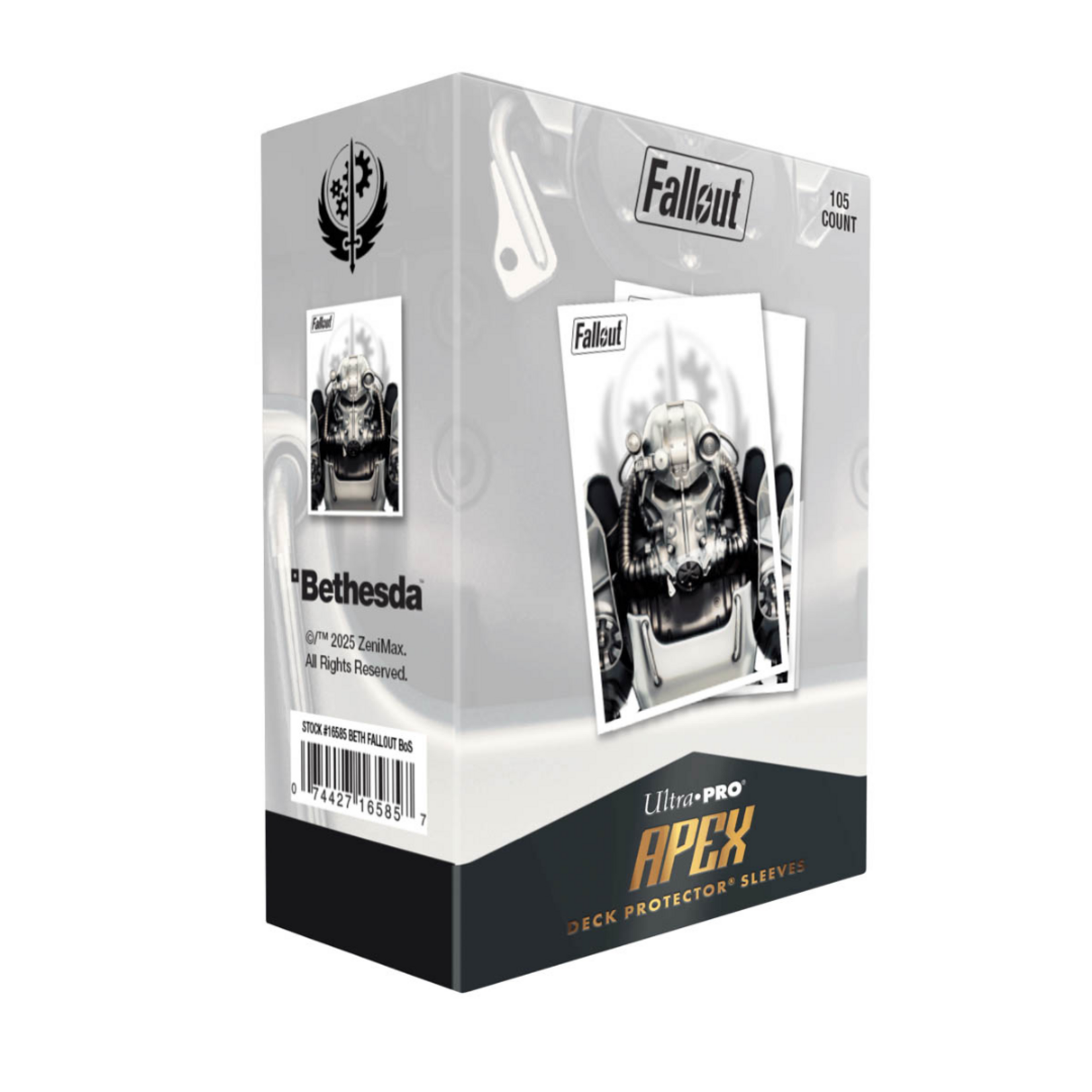 Accessoires Sleeves MTG (105) Apex - Fallout Brotherhood of Steel