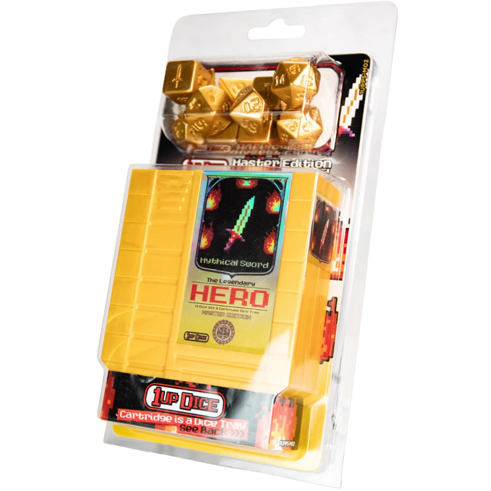 Accessoires 1UP-Dice Master Edition Mythical Sword Polyhedral Dice Set